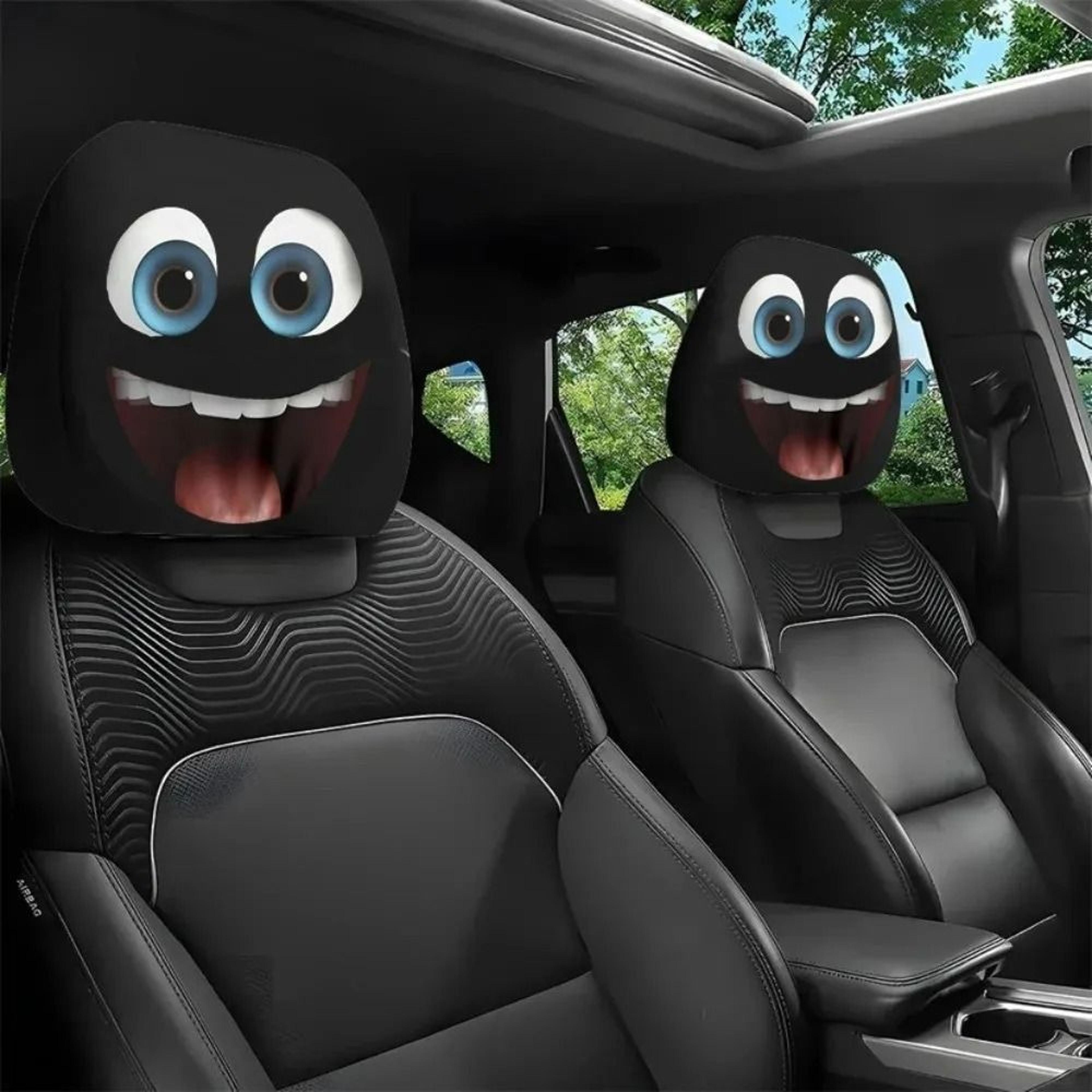 Universal Breathable Elastic Car Headrest Cover 11