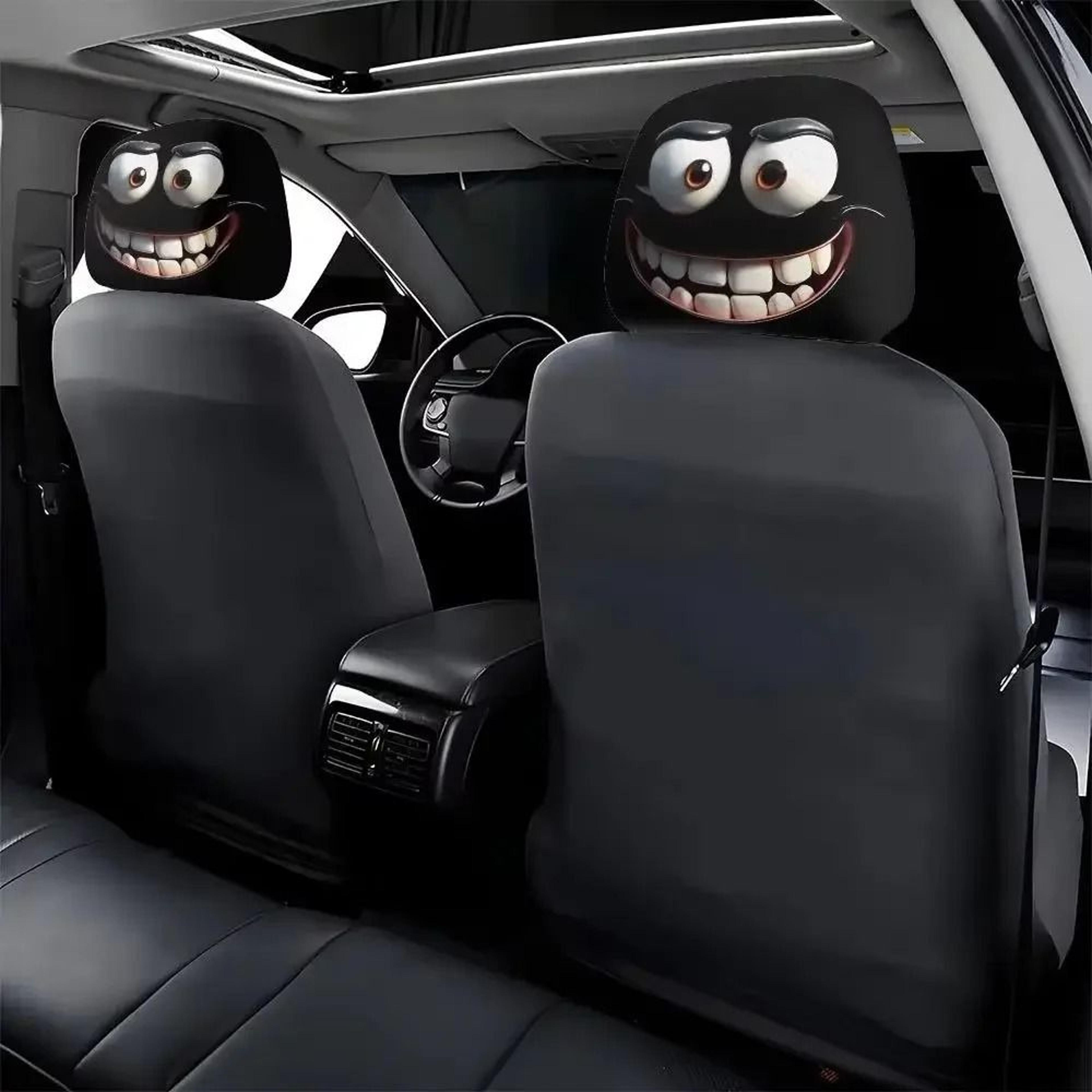 Universal Breathable Elastic Car Headrest Cover 1