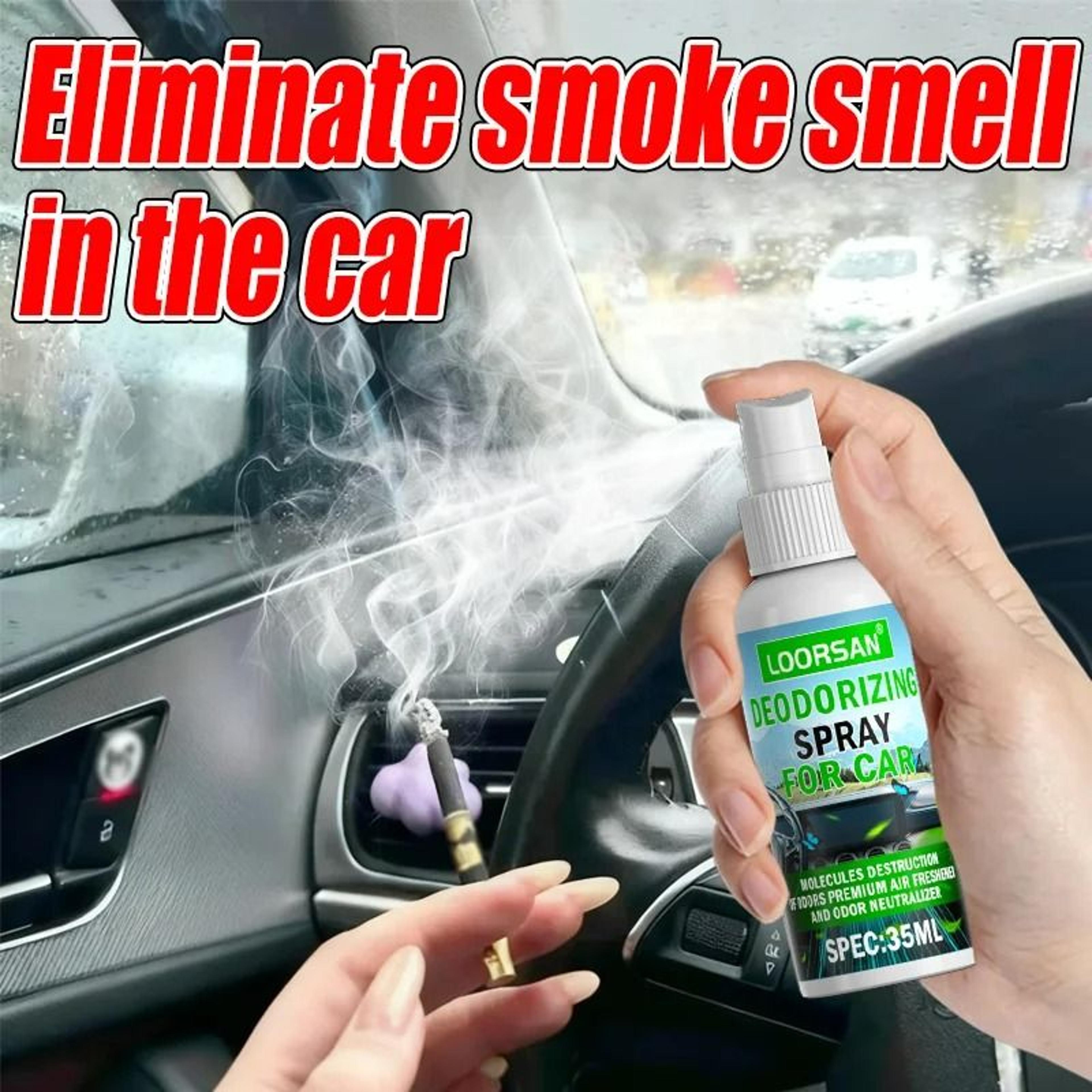 instant smoke odor eliminator & car deodorizing spray