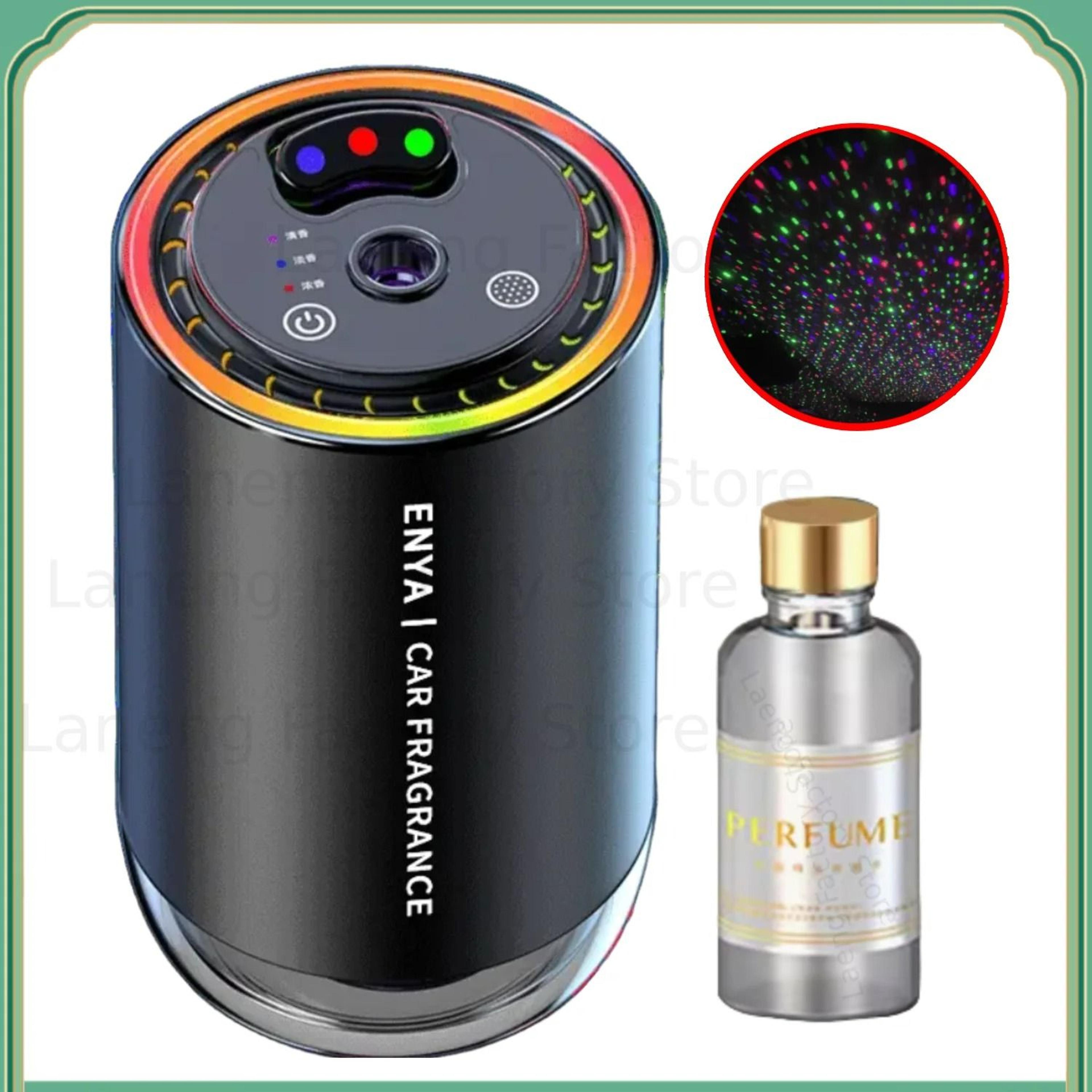 3-color rgb smart essential oil fragrance diffuser