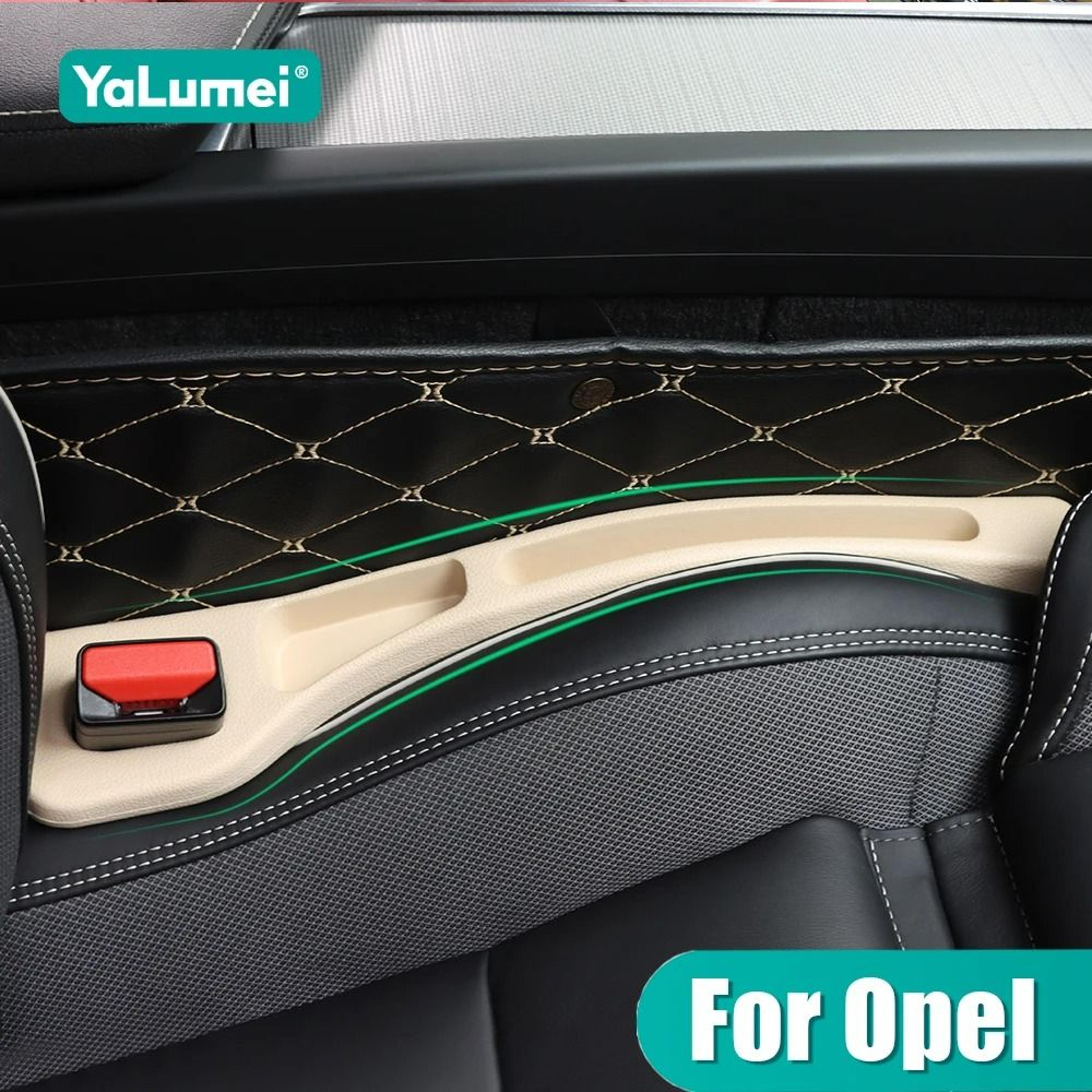 opel & vauxhall universal leather seat crevice organizer