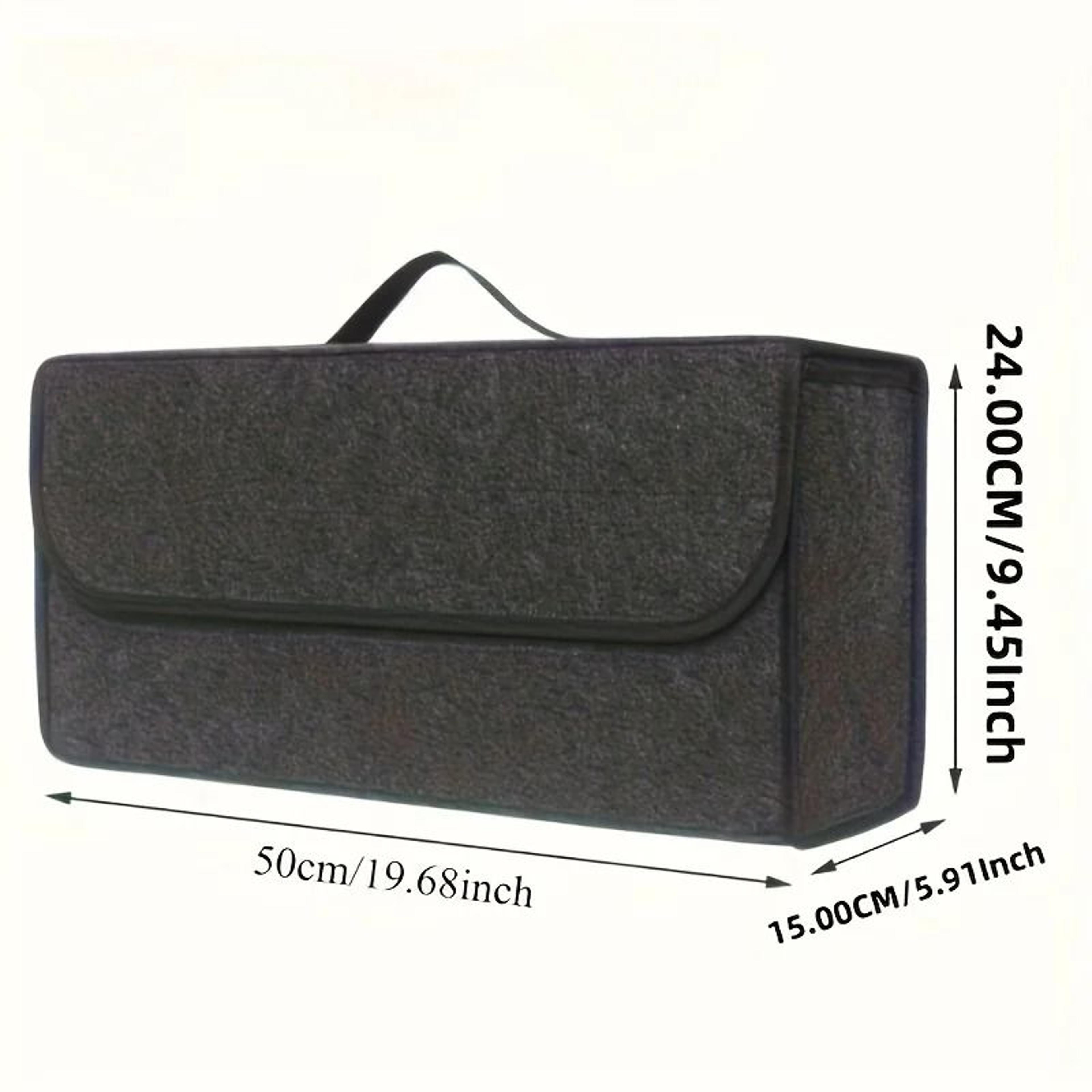 Large HeavyDuty Felt Car Trunk Organizer 3