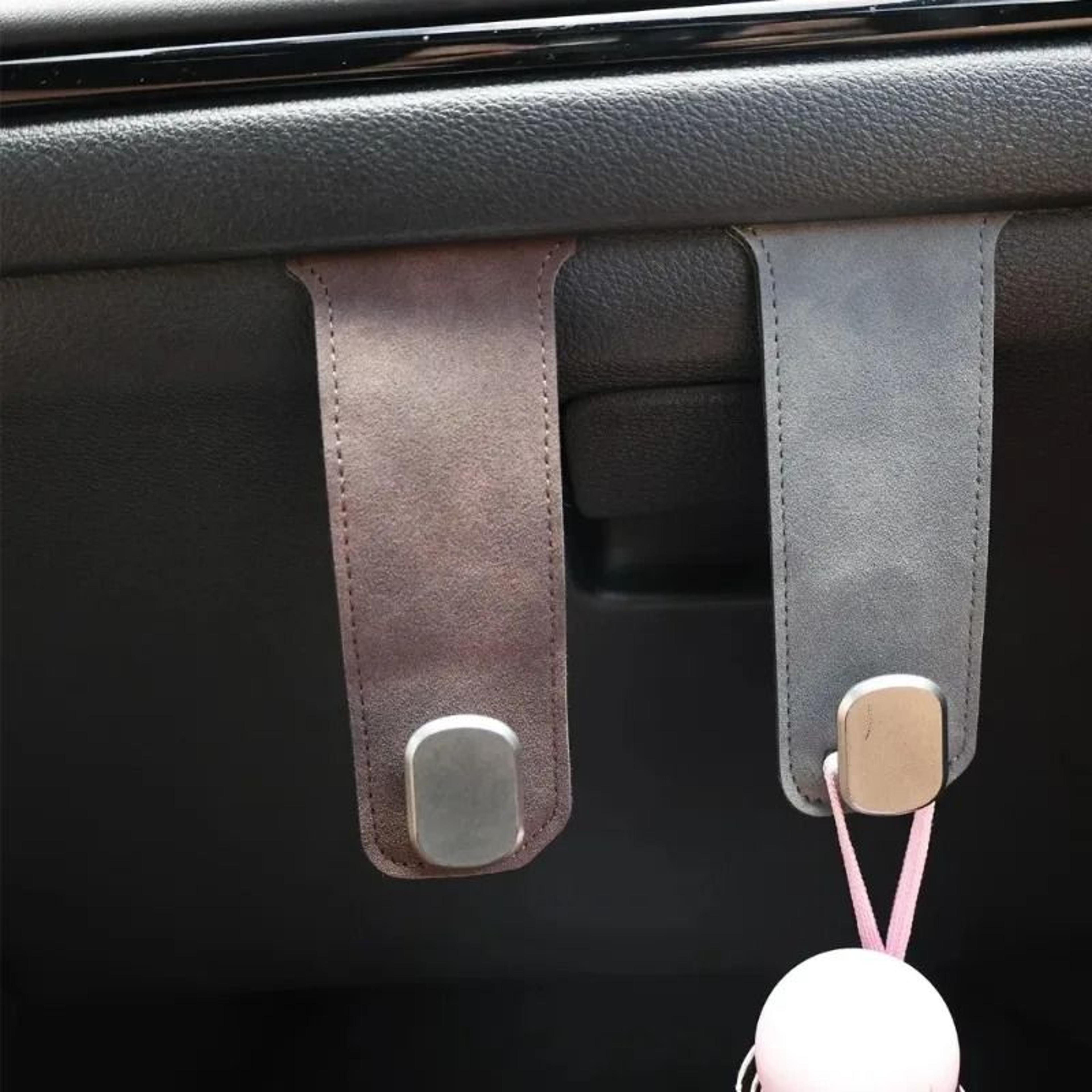 Luxury Leather Passenger Glove Box Hook Organizer 2