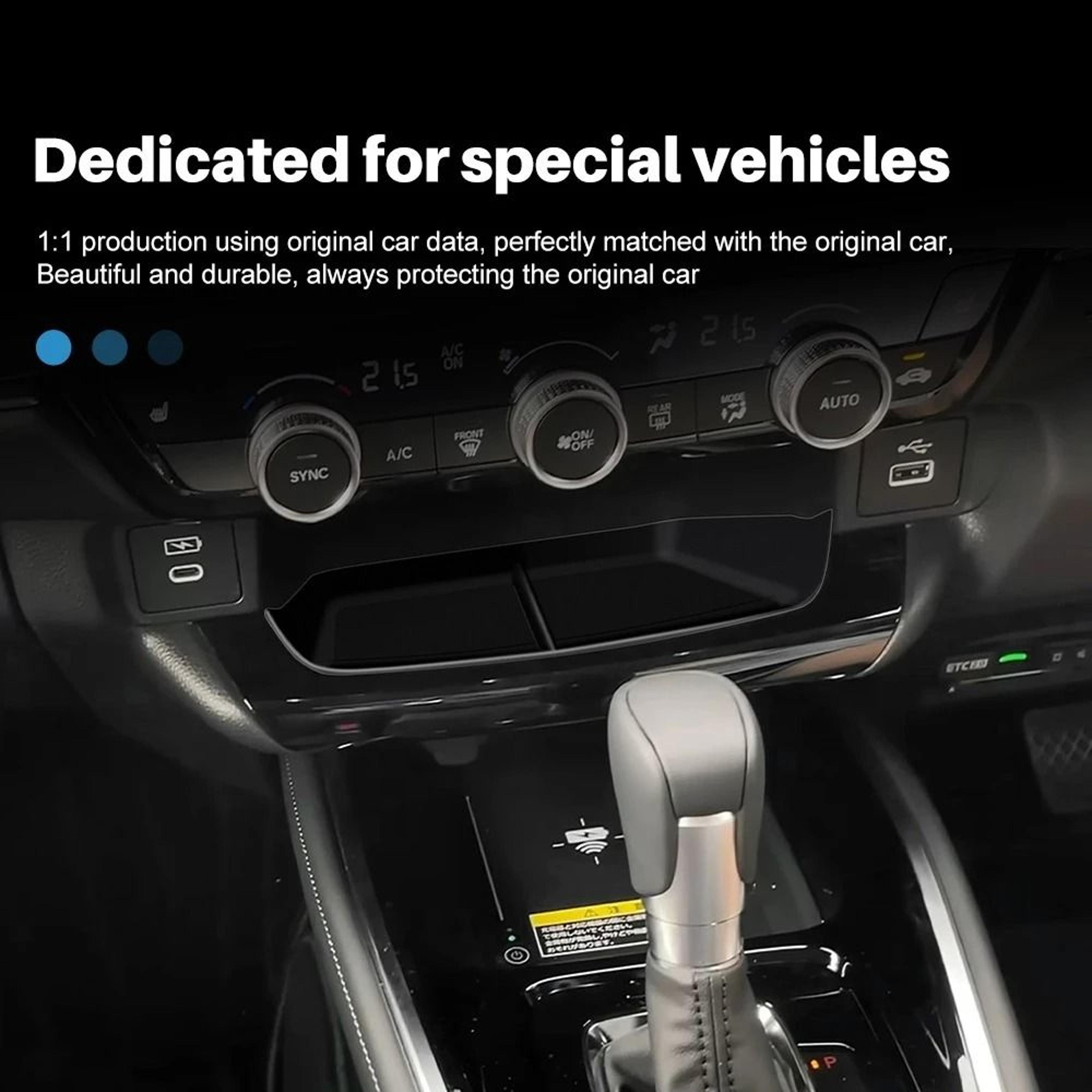 Precision Hidden Center Console Storage Box For Honda Vezel  HRV 2025 5