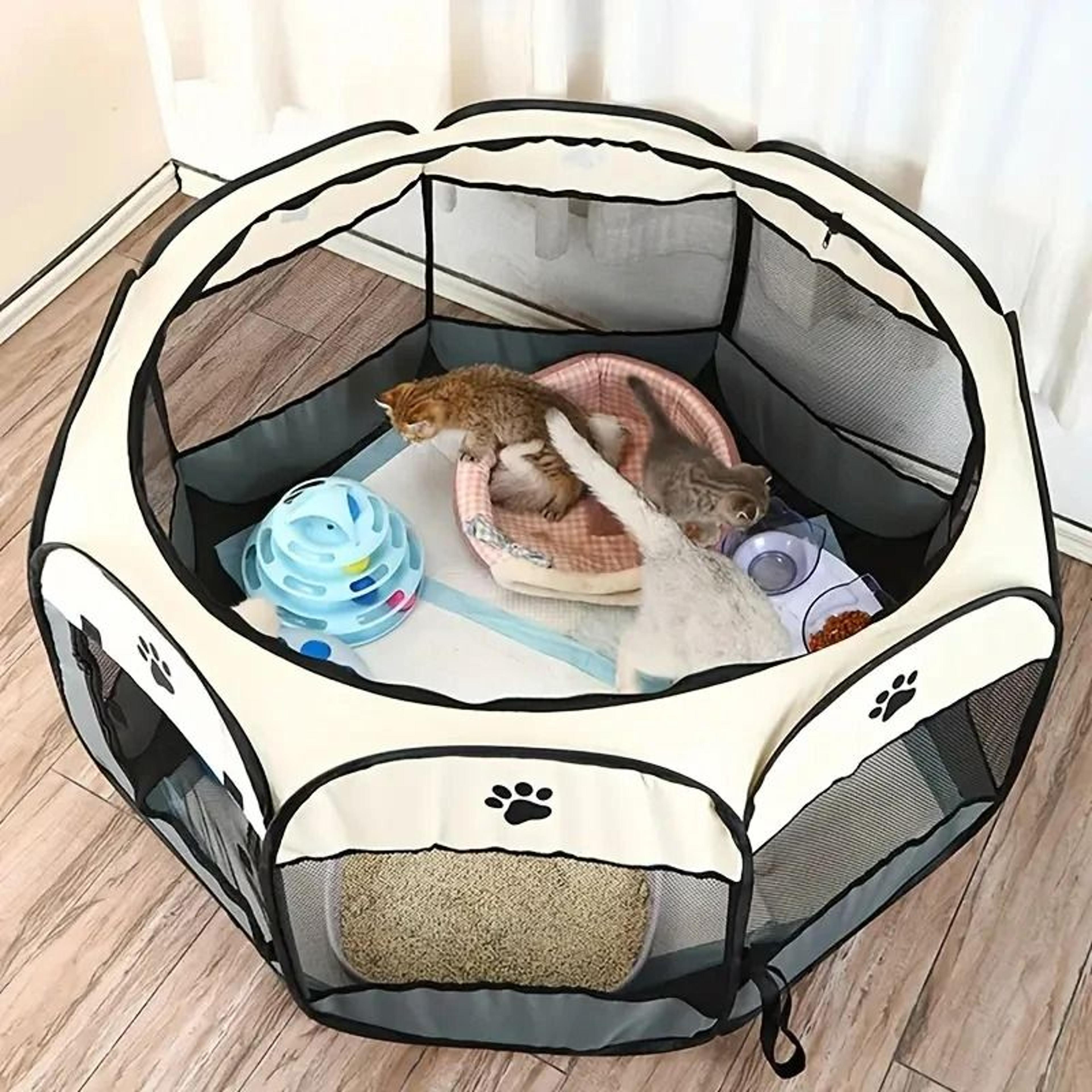 octagonal sanctuary professional pet nursery & maternity tent