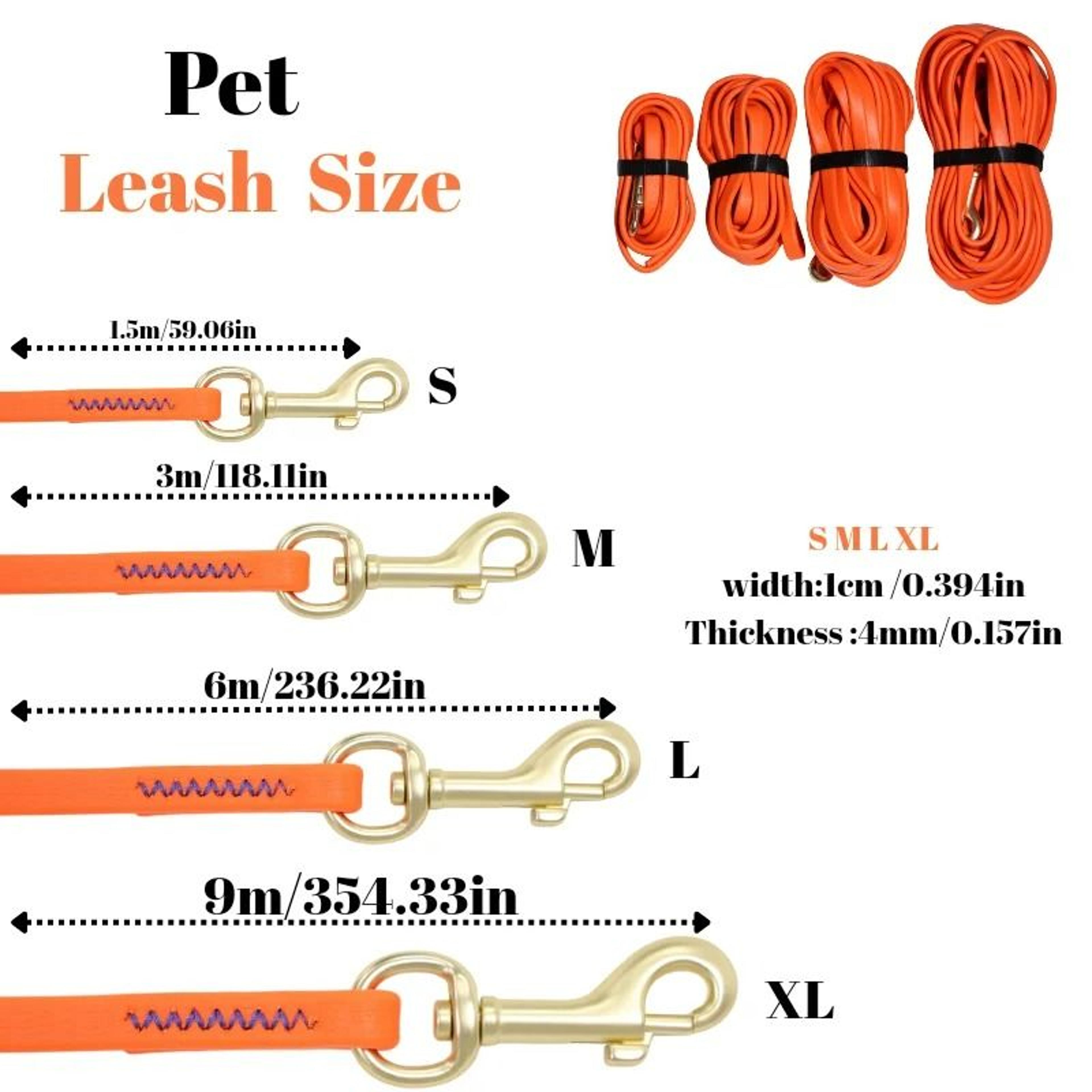 Waterproof PVC Training Leash  HeavyDuty Bite Resistant Long Tracking Rope 4