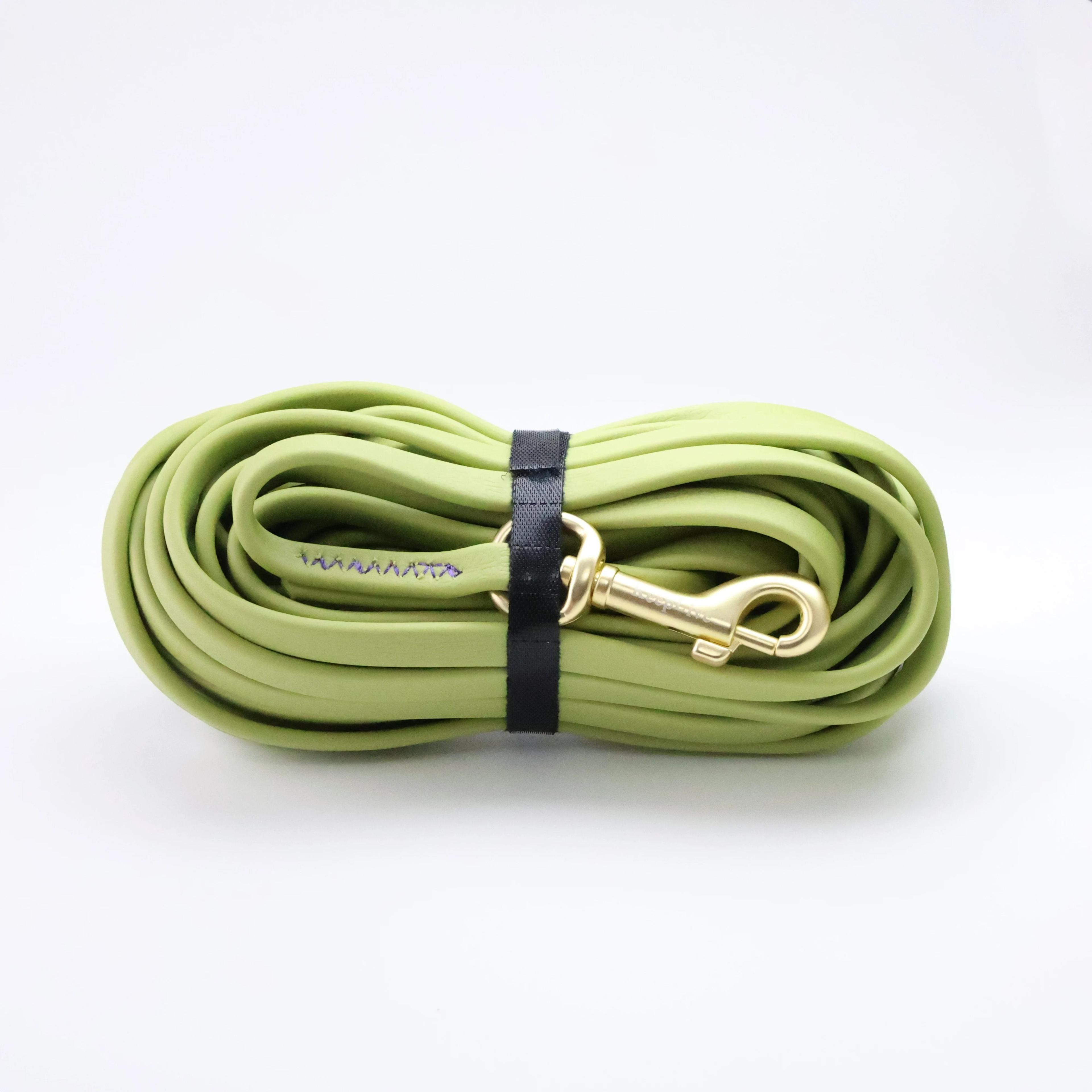 Waterproof PVC Training Leash  HeavyDuty Bite Resistant Long Tracking Rope 12