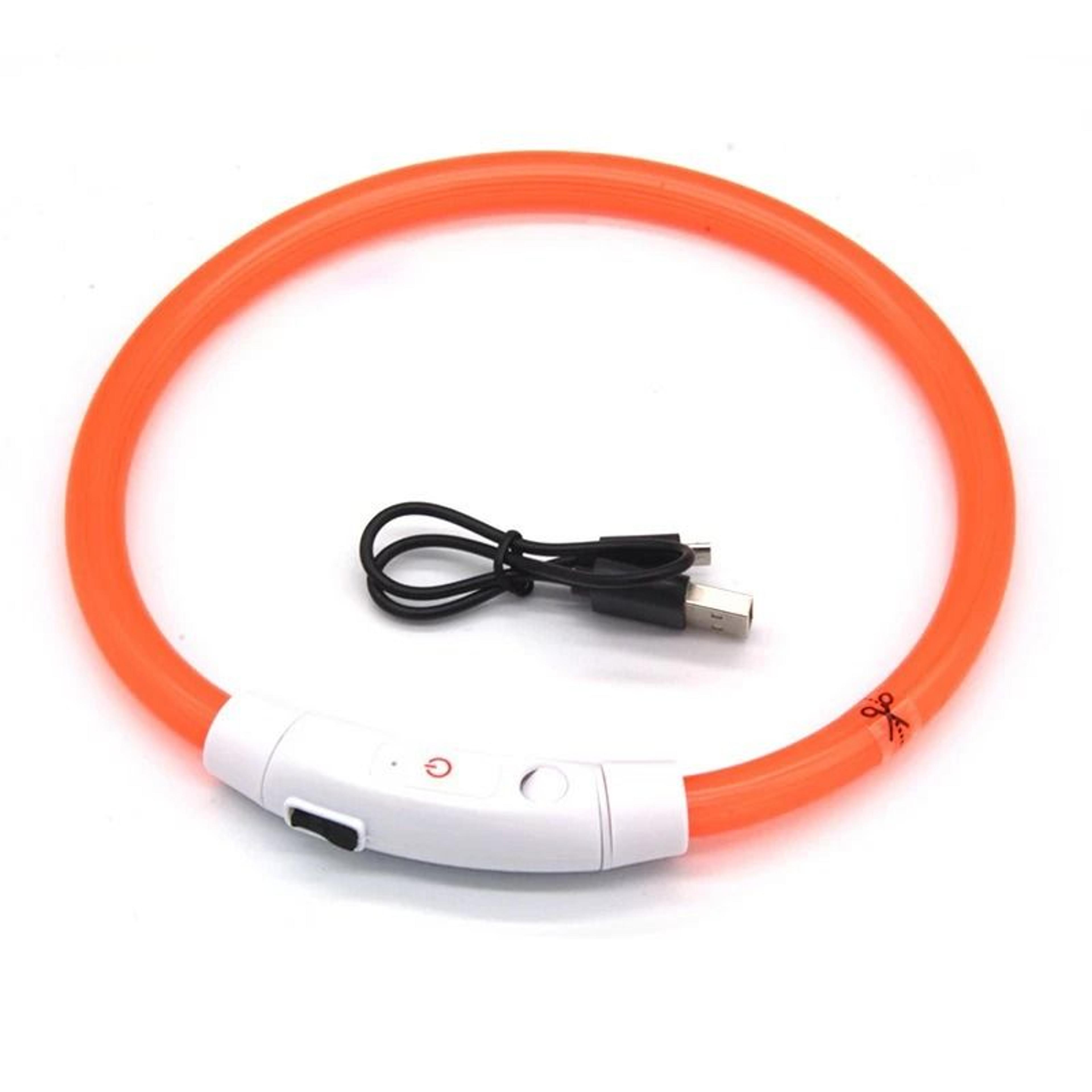 HighVisibility Luminous LED Dog Collar  UltraBright Night Safety Light 13