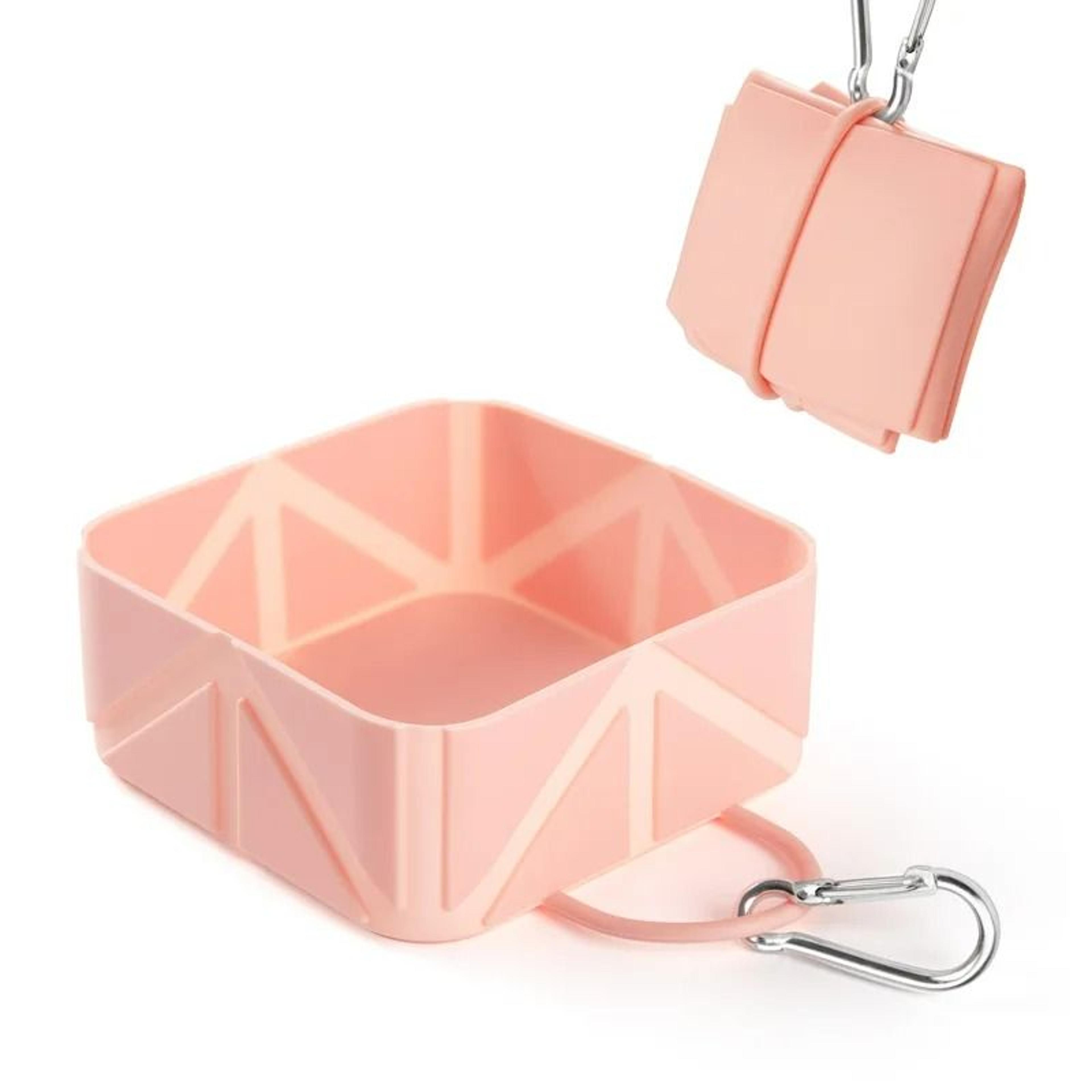 Silicone Collapsible Pet Travel Bowl  Portable Food  Water Solution For Hiking  Camping 10