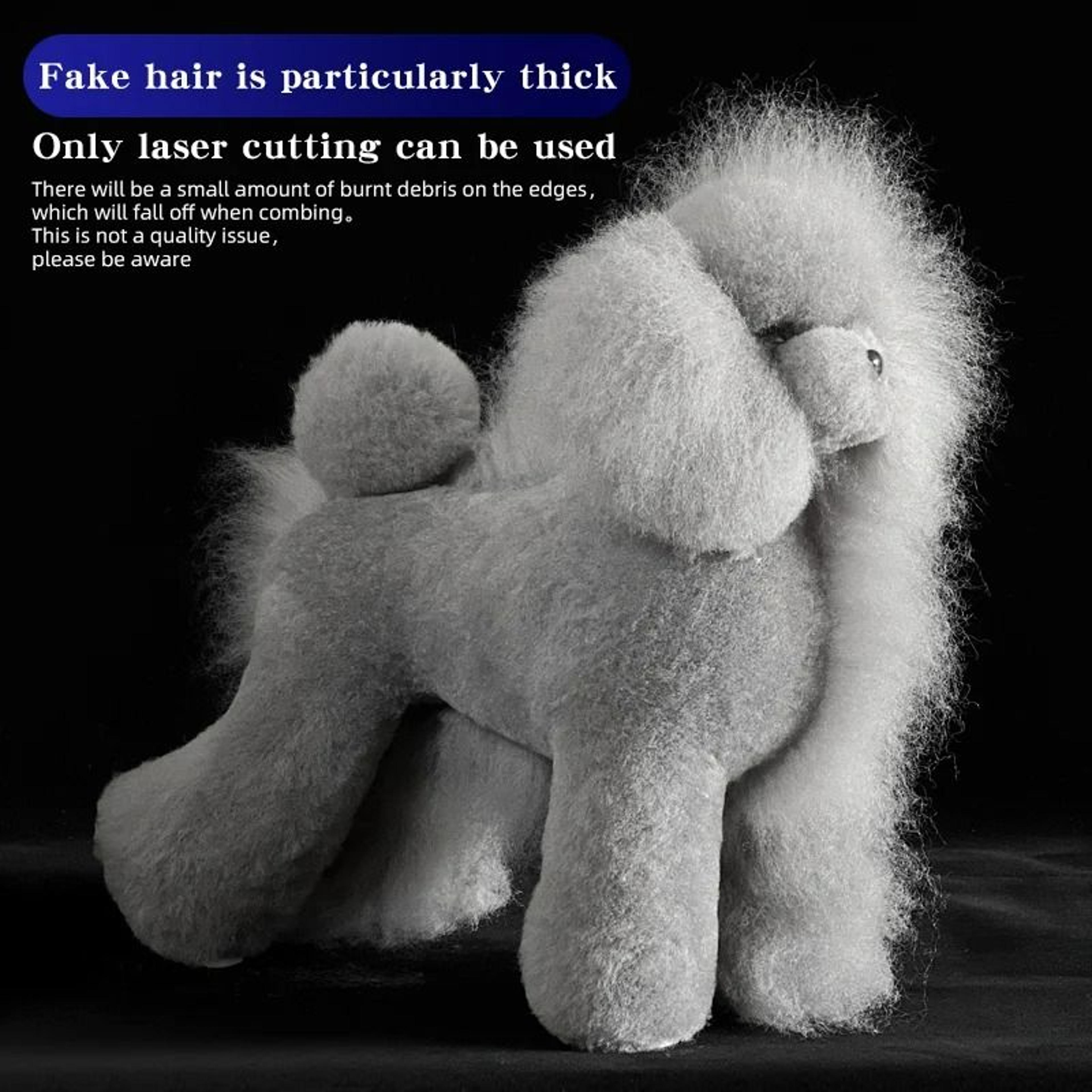 Teddy Grooming Practice Model  HighFidelity Simulation Hair Skeleton  Standard Head For Pet Beautic 4