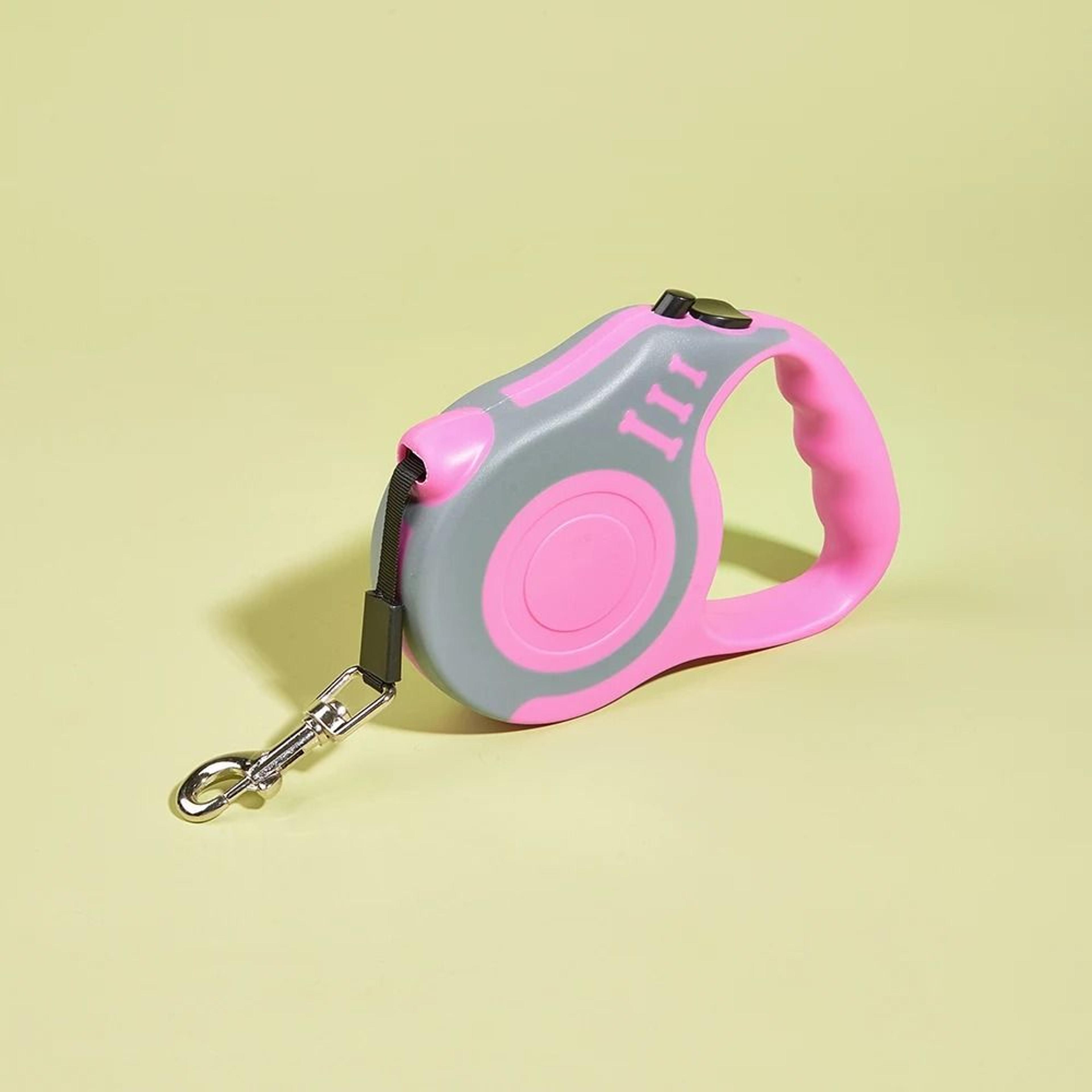 Automatic Retractable Dog Leash  10 Ft  16 Ft HighTensile Nylon Lead For Small  Medium Pets 5