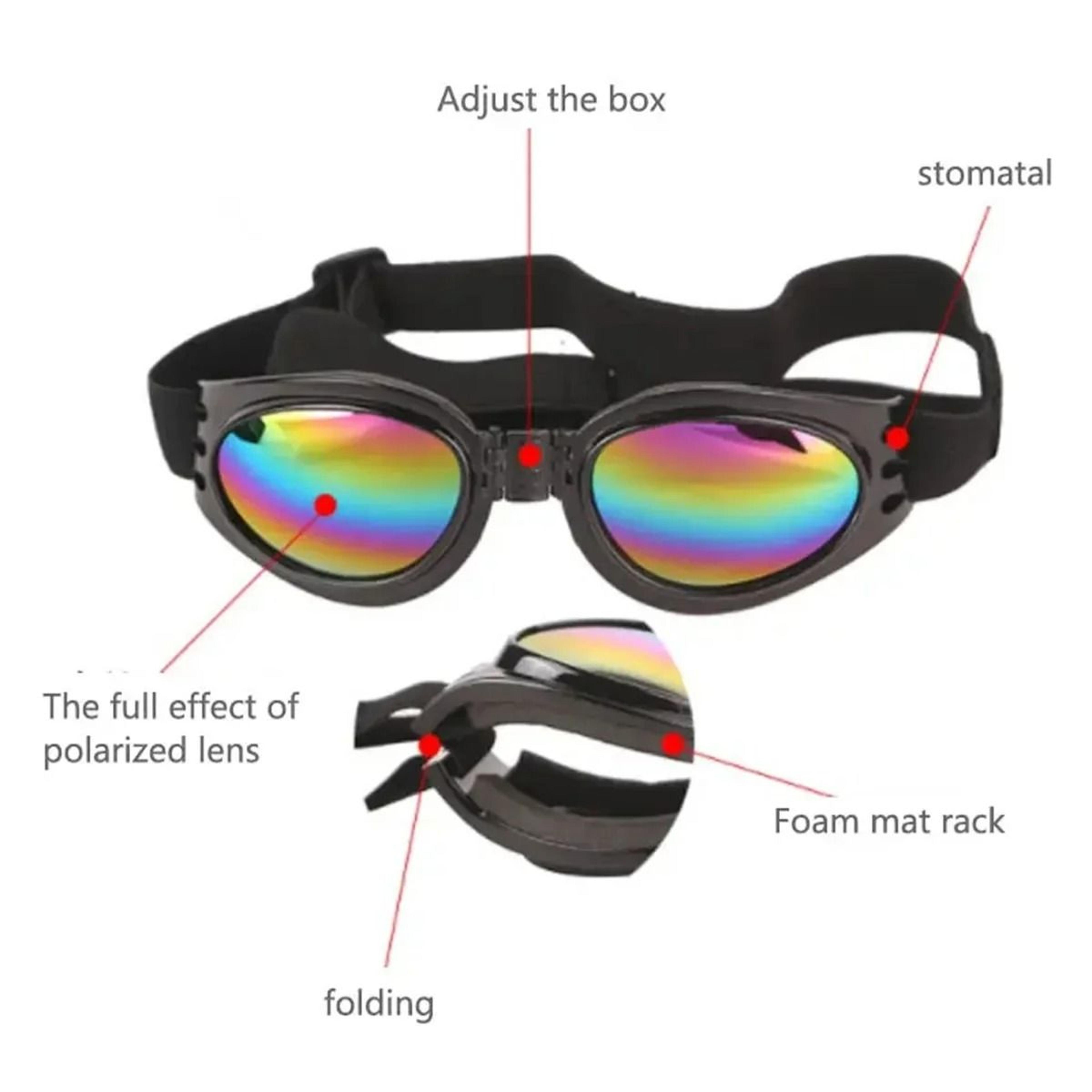Foldable Pet Sunglasses  UV Protection  Windproof Goggles For Dogs And Cats 4