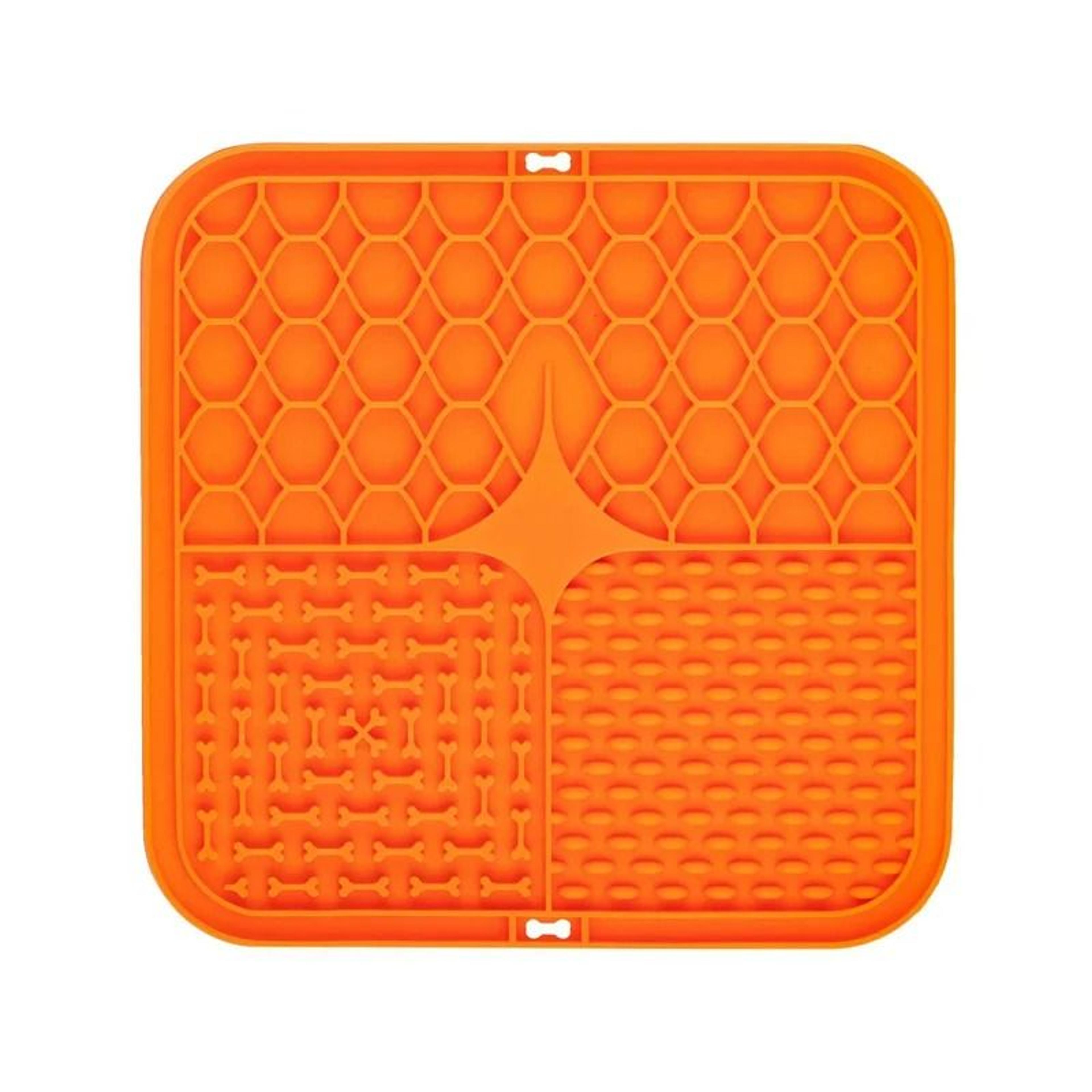 Silicone Pet Lick Mat  Calming Bathing Distraction  Slow Feeding Training Plate 6