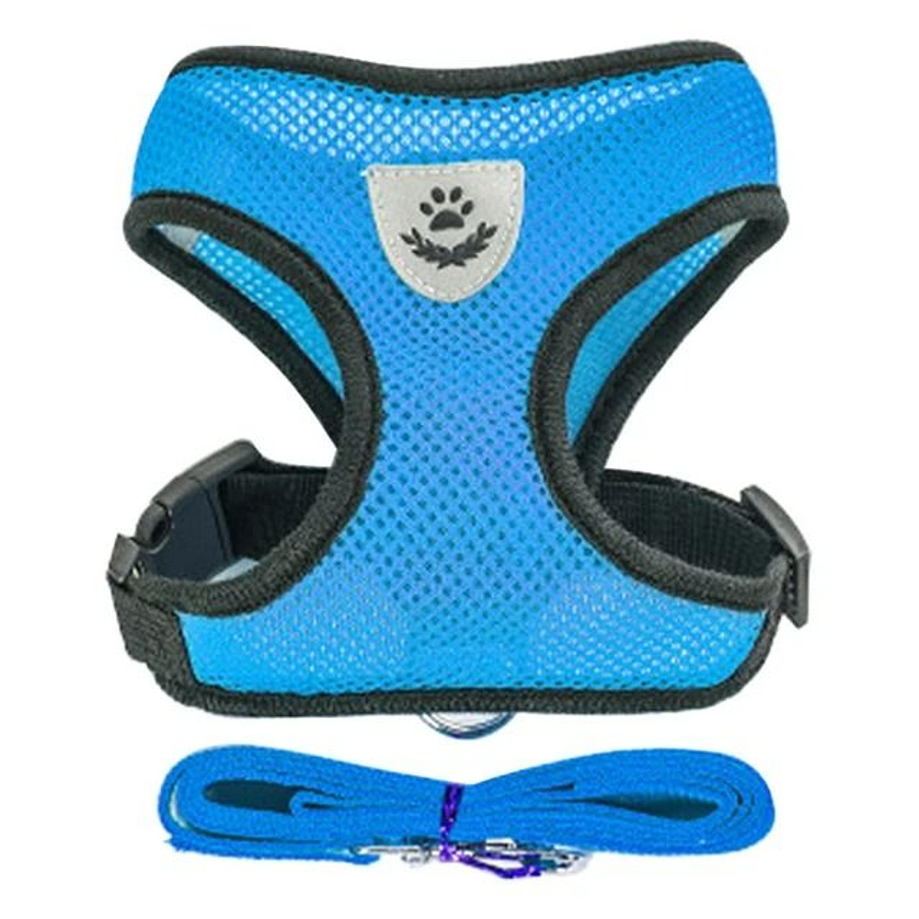 Breathable Mesh Pet Harness  Leash Set  Soft AirMesh Comfort Vest For Small  Medium Dogs  Cats 10