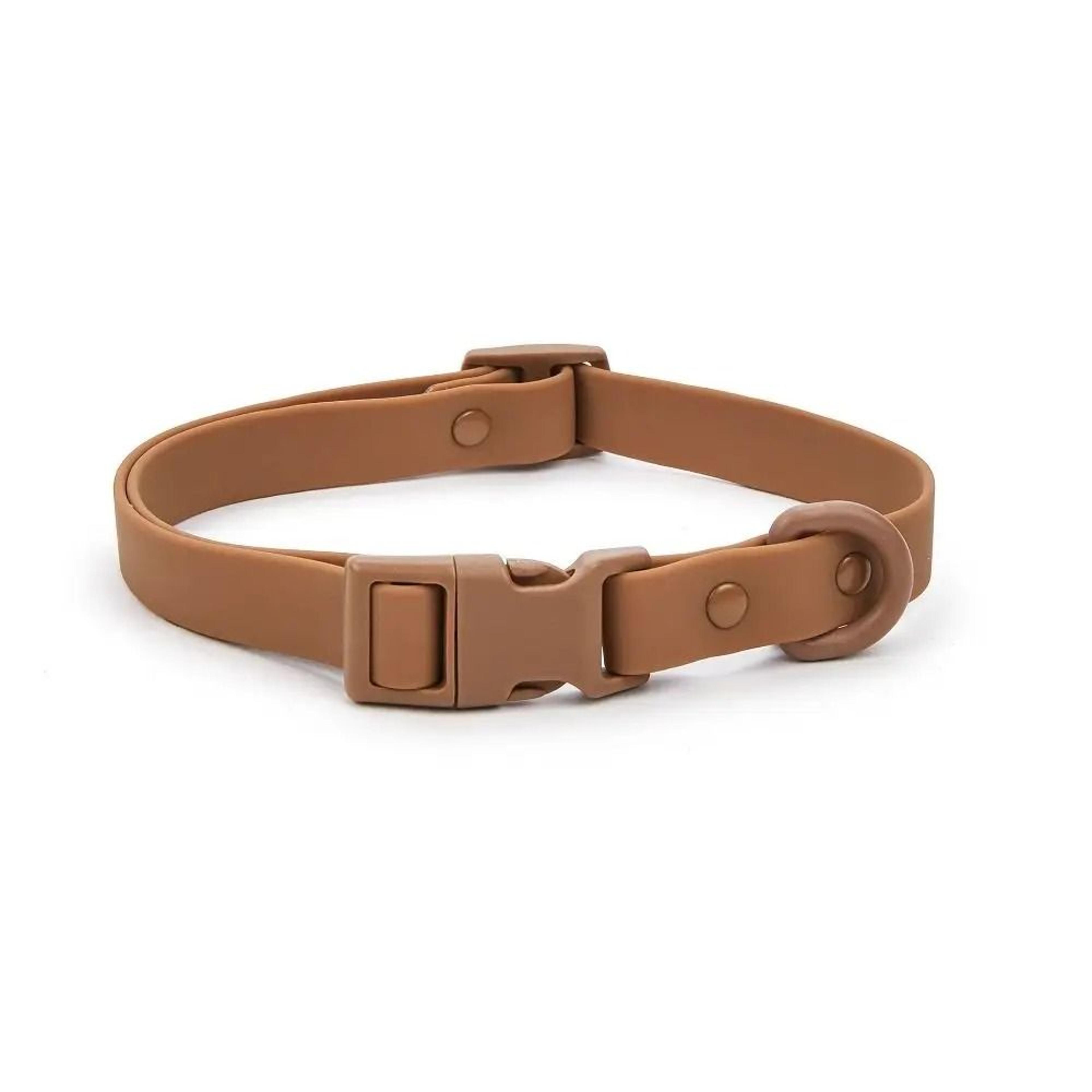 Elastic Webbing Identification Collar  Waterproof  Rustproof Safety Neckband For Active Dogs 15