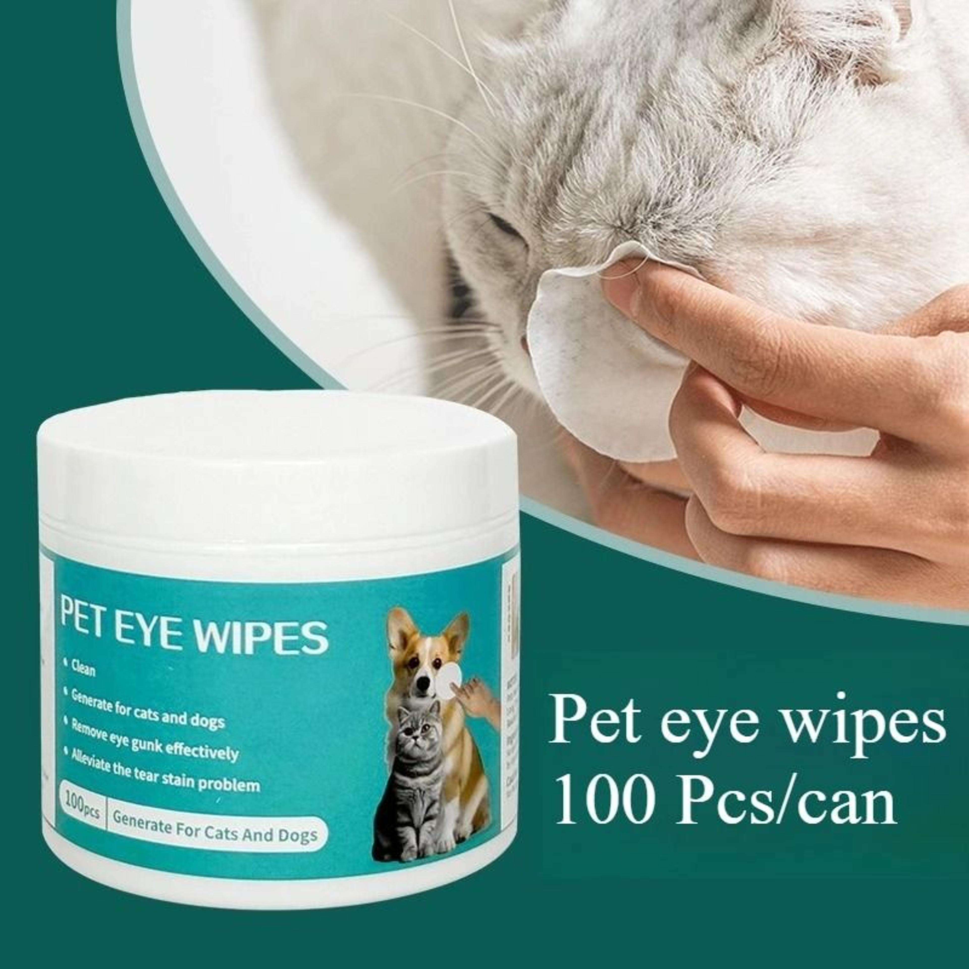 tear stain remover wipes for dogs and cats gentle pet eye cleaning wipes
