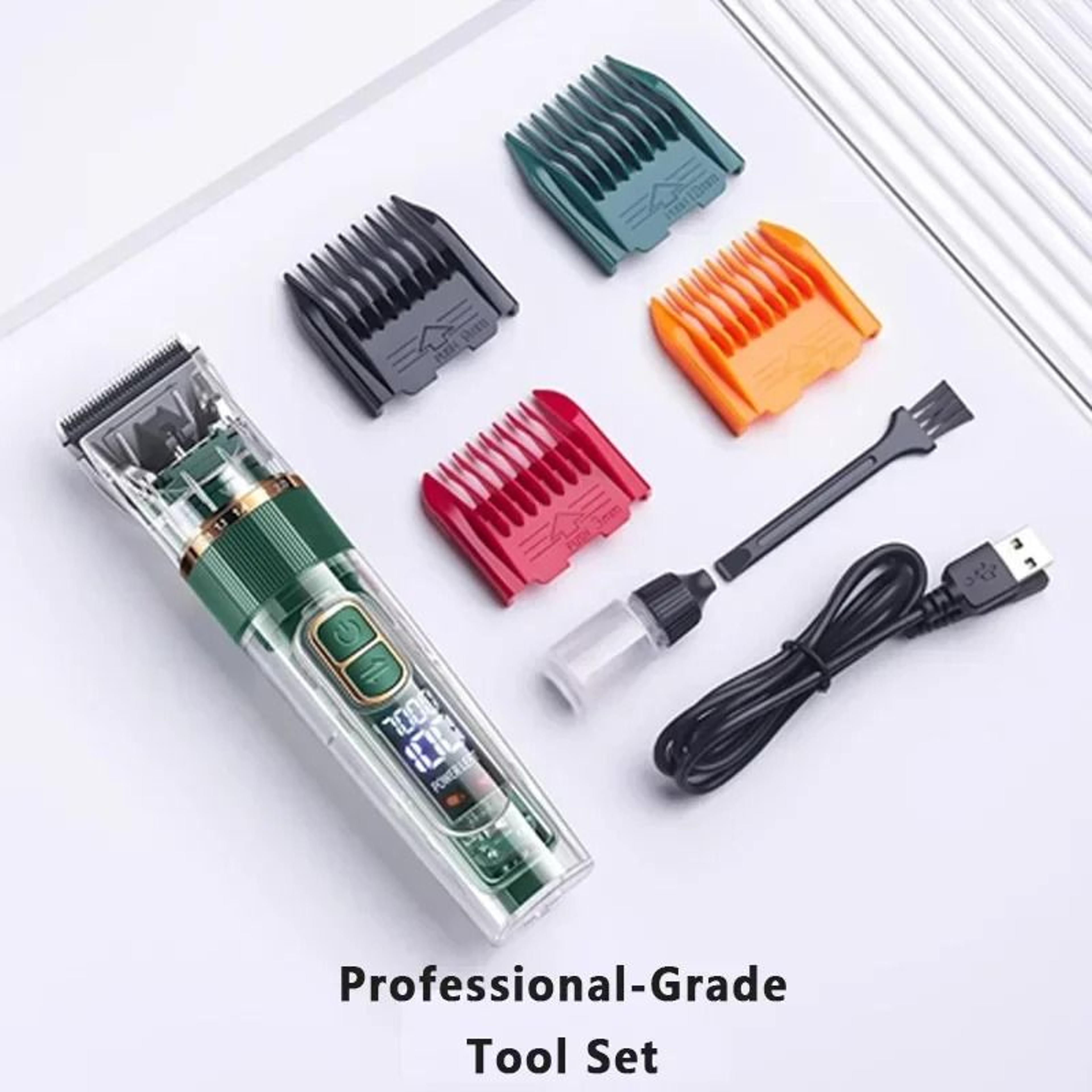 HighTorque Pet Grooming Clipper  Digital Display Cordless Shaver  Precision Trimmer For Dogs  Cats 5