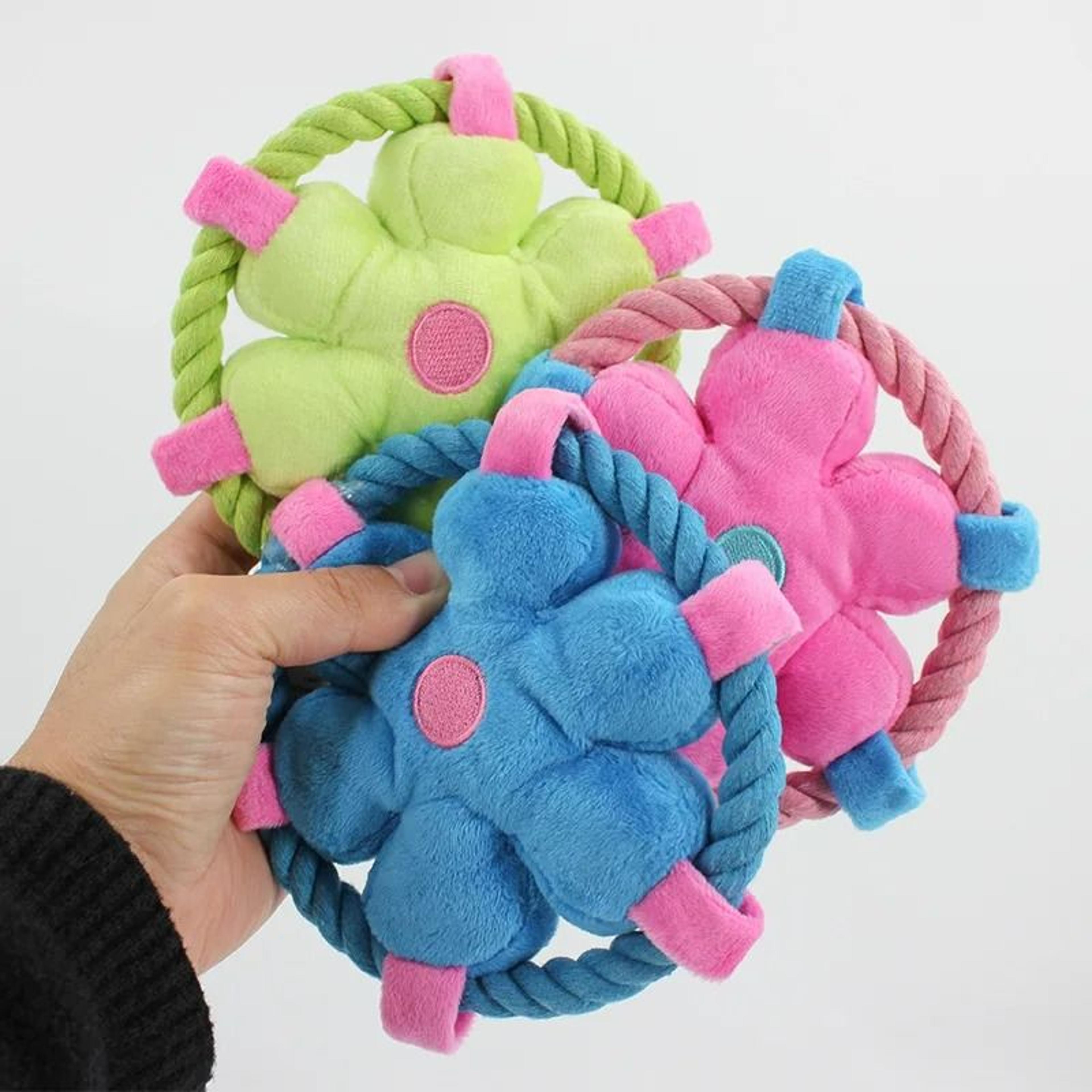 Interactive Rope Fetch Toy  HeavyDuty Dental Chew  Molar Training Tool For Active Dogs 4