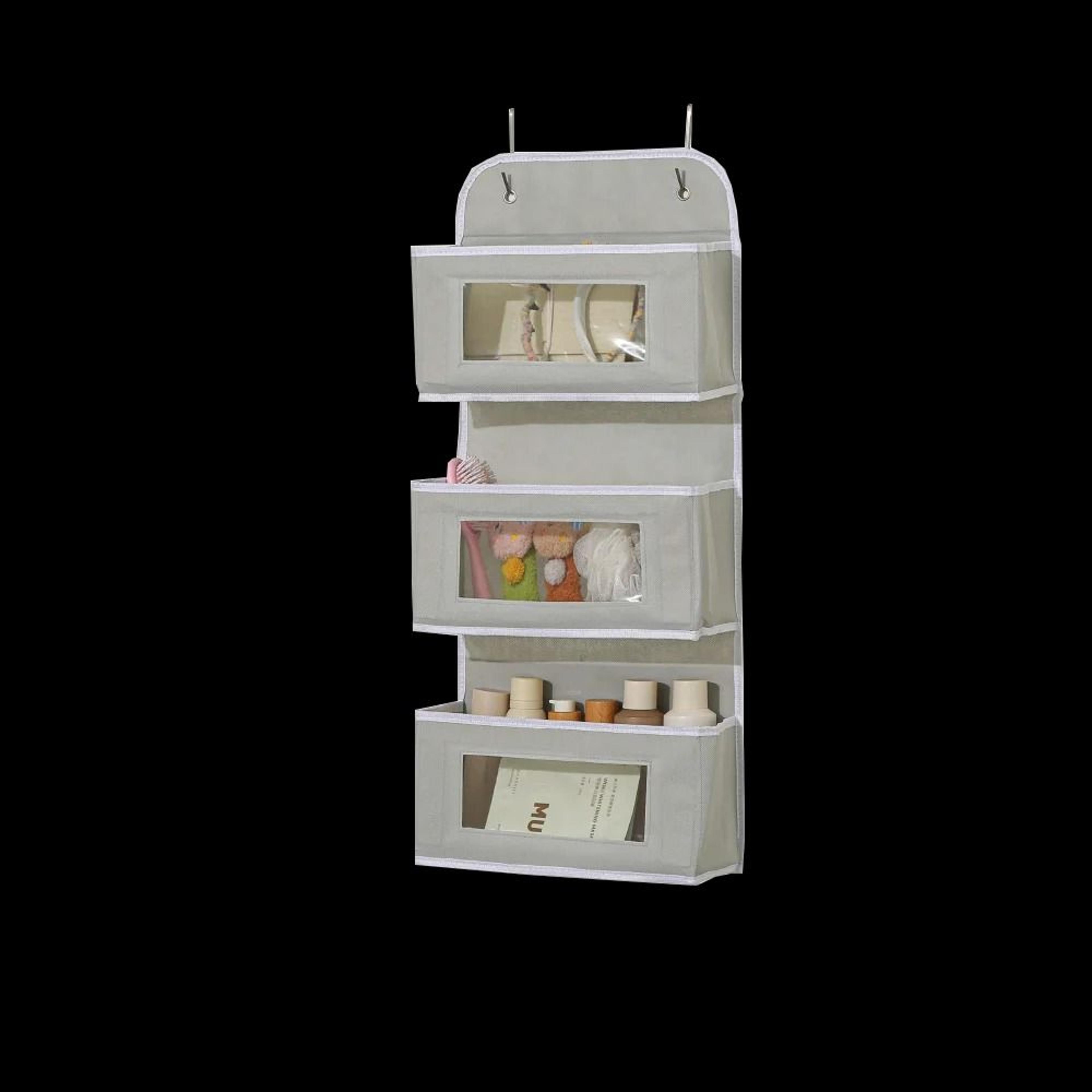 OverTheDoor Vertical Management System  HighCapacity MultiLayer Storage For Dorms Closets  Toy Orga 10