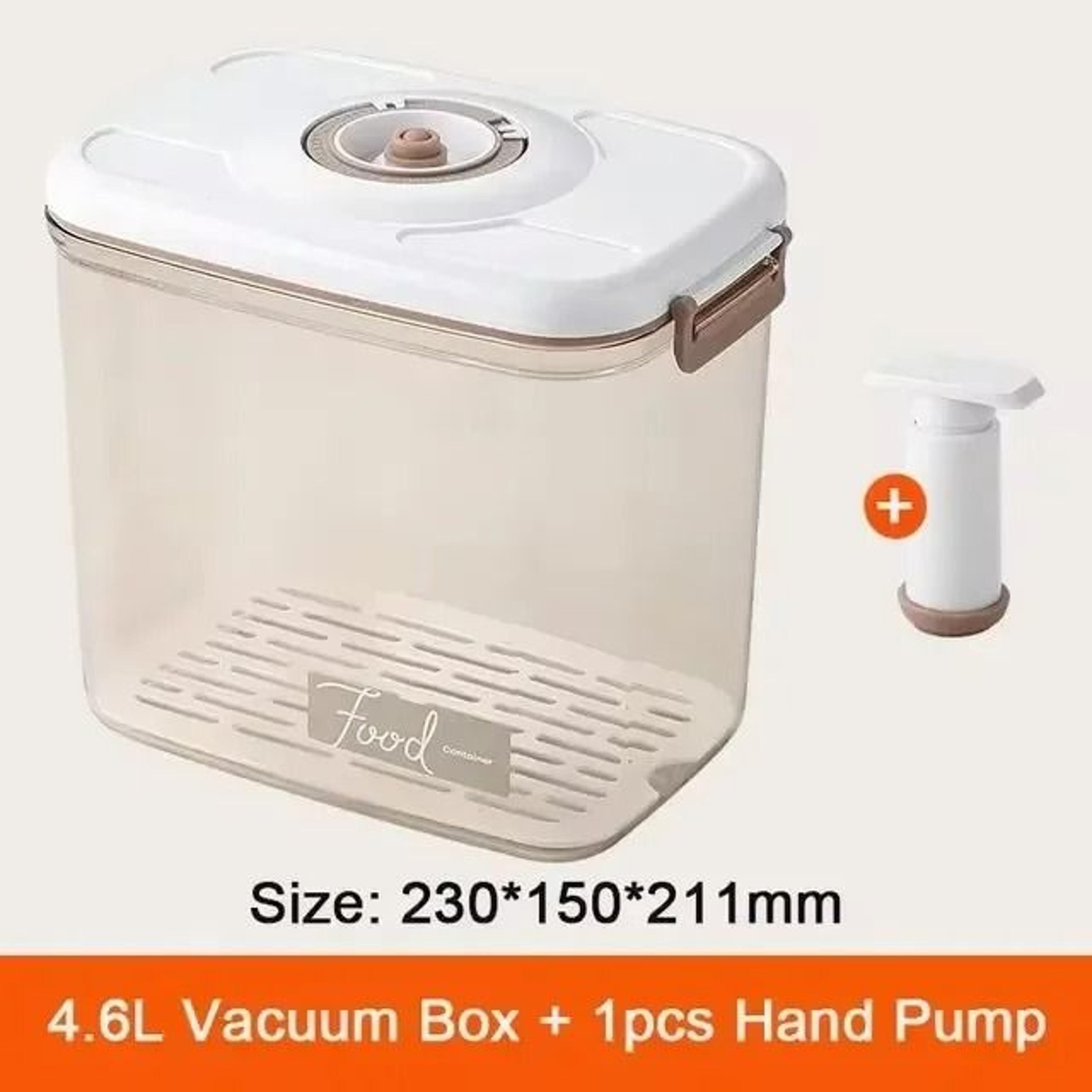VacuumSealed Freshness Management System  HighPerformance Refrigerator Food Storage Container  Drai 11