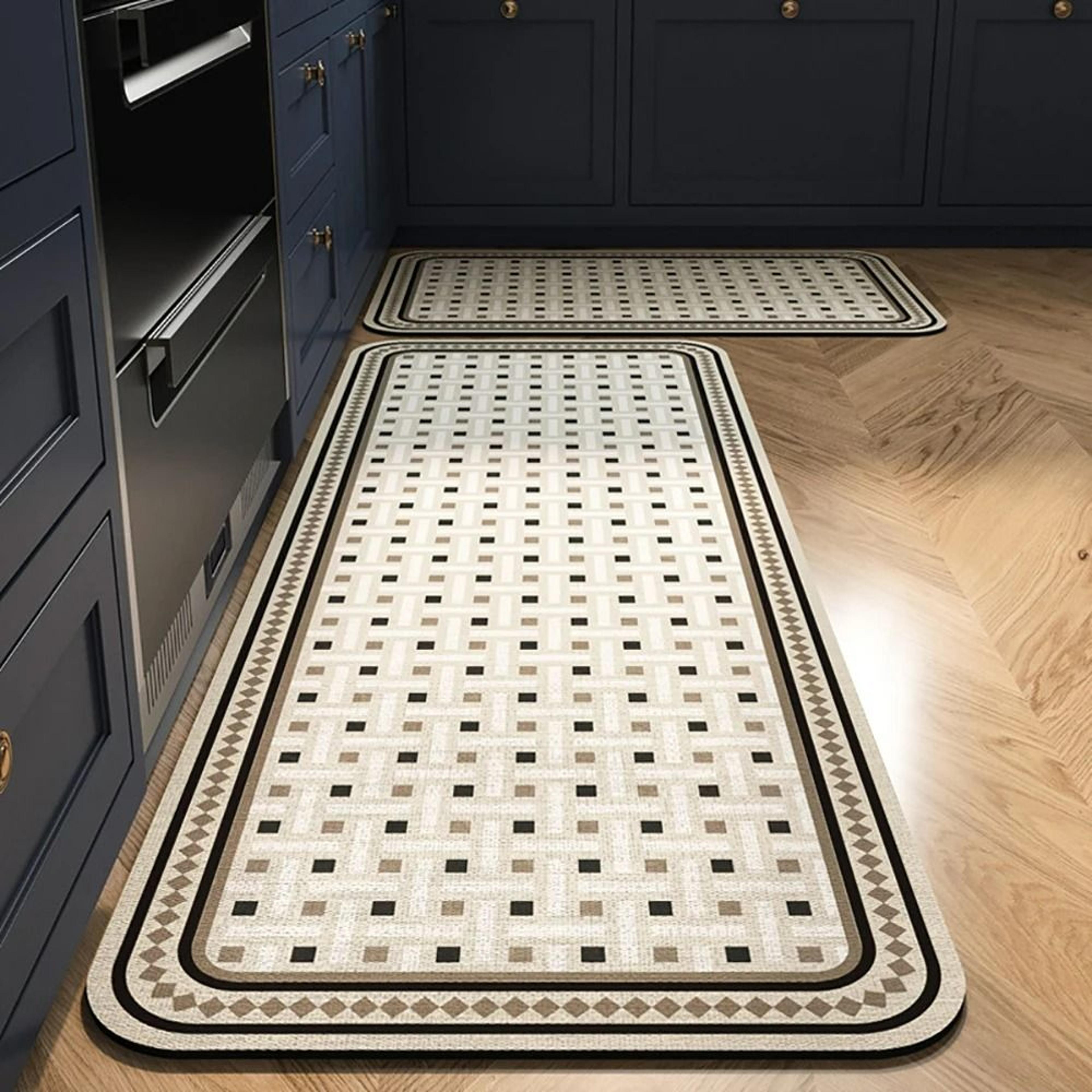 HighAbsorbency Printed Kitchen Management System  NonSlip Orthopedic Area Mat  LongStrip Corridor R 17