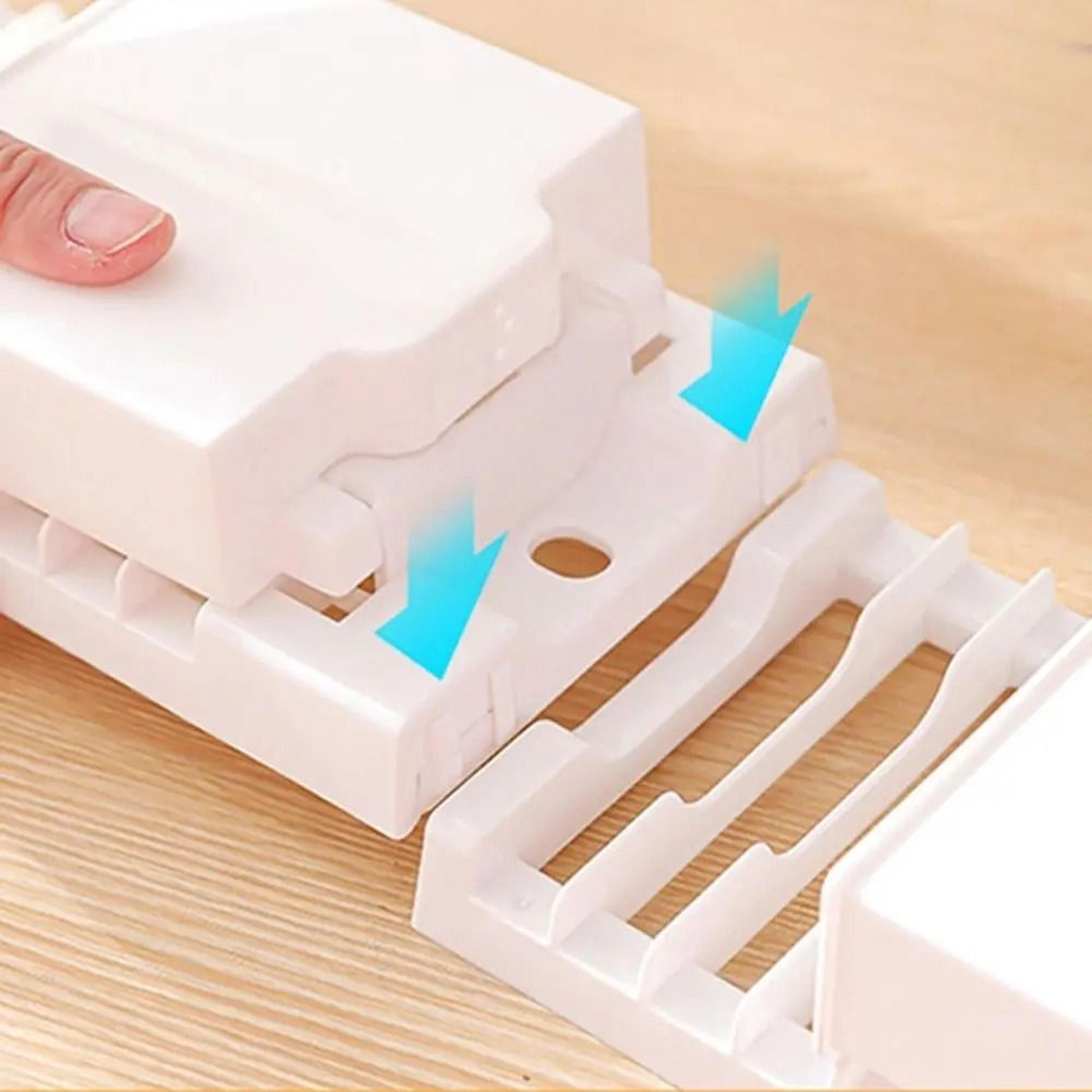 2in1 Foldable Dish Drying Station  SpaceSaving HighCapacity Utensil  Bowl Drainer 5