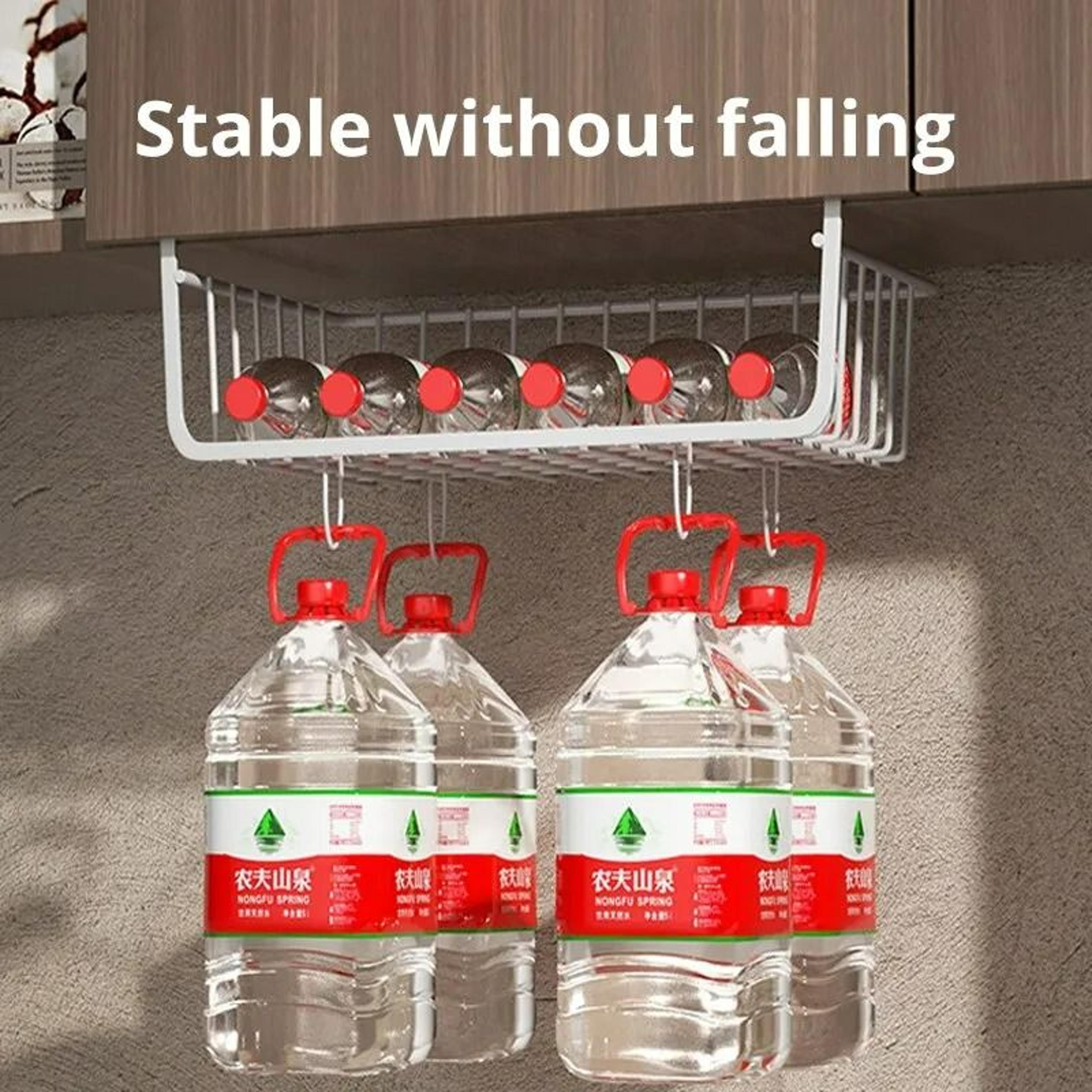 UnderCabinet Management System  HighLoad Iron Mesh Suspension Basket For Kitchen  Wardrobe 4