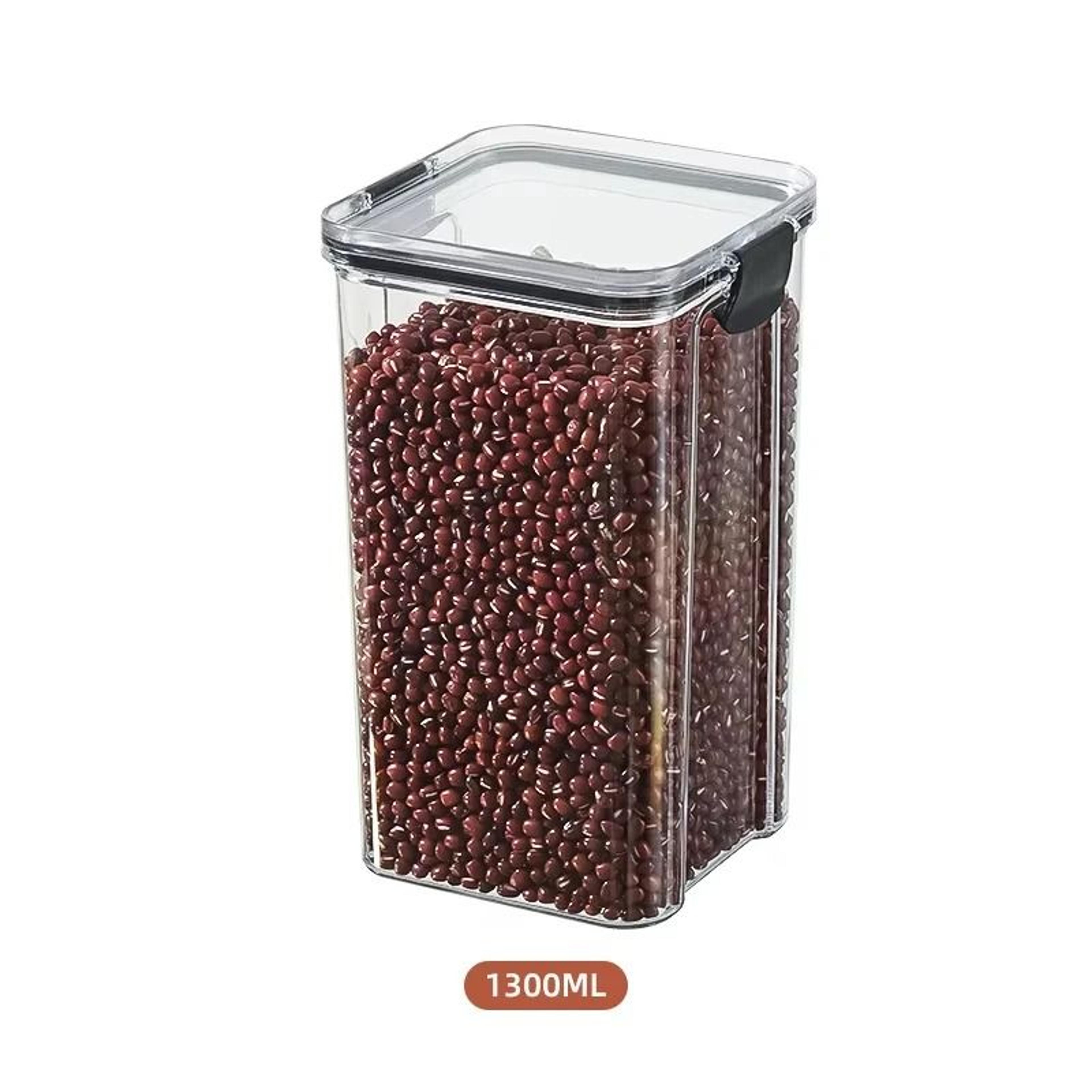 HighClarity Pantry Management System  Rectangular Stackable Airtight Storage Container With Moistur 5