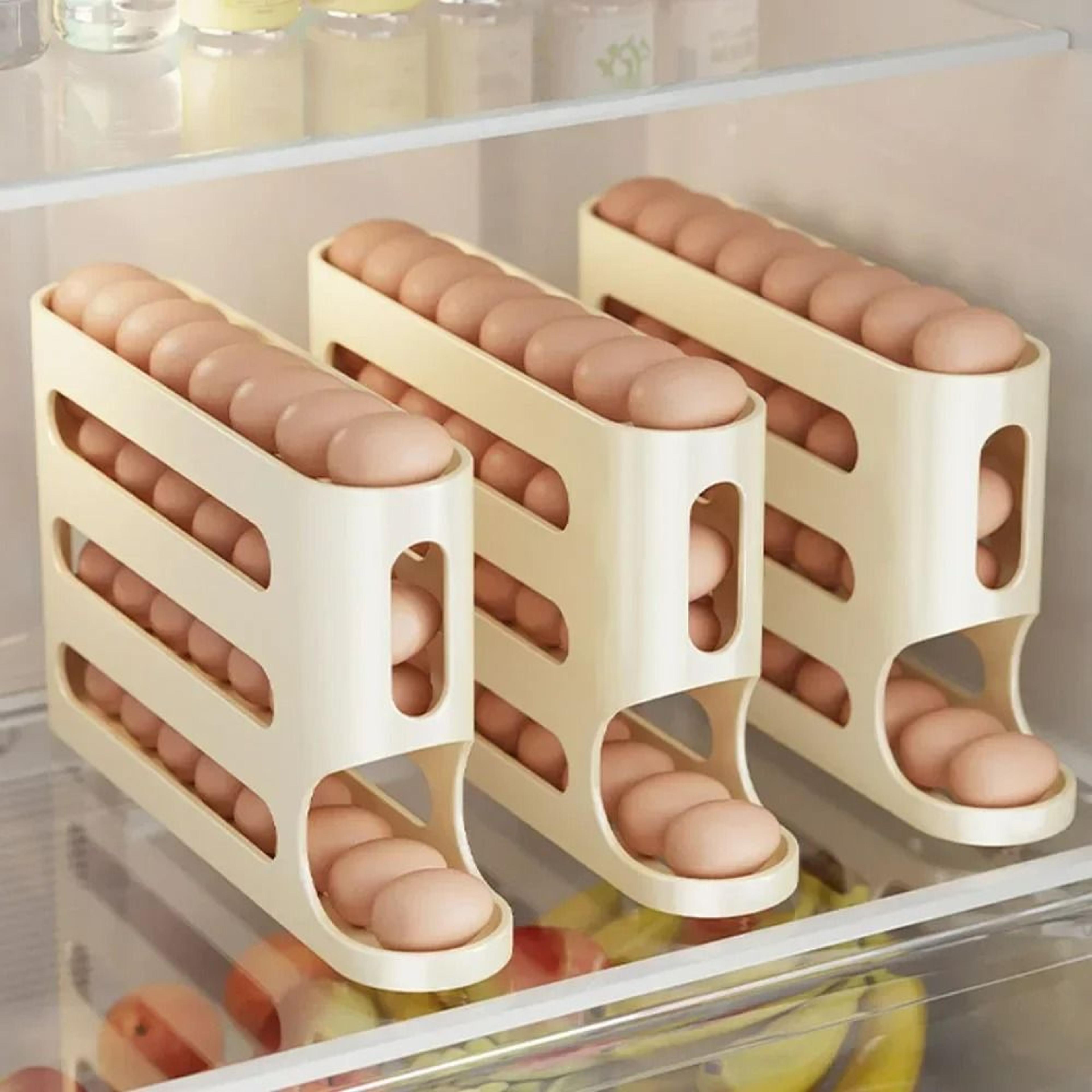 4Tier GravityFlow Egg Management System  Automatic Rolling HighCapacity Storage Box For Refrigerato 5