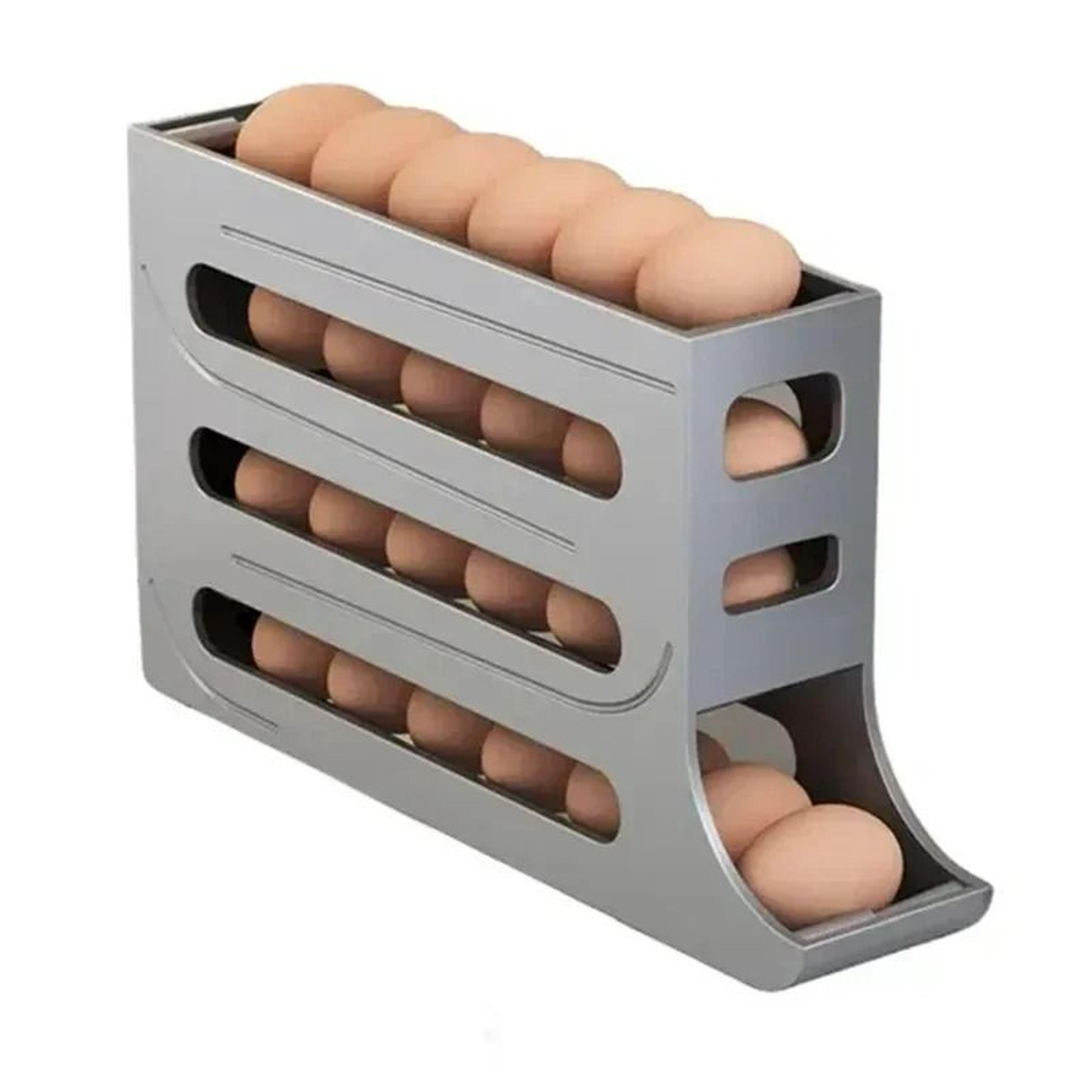 4 Tier GravityFlow Egg Management System  Automatic Rolling HighCapacity Storage Box For Refrigerat 9