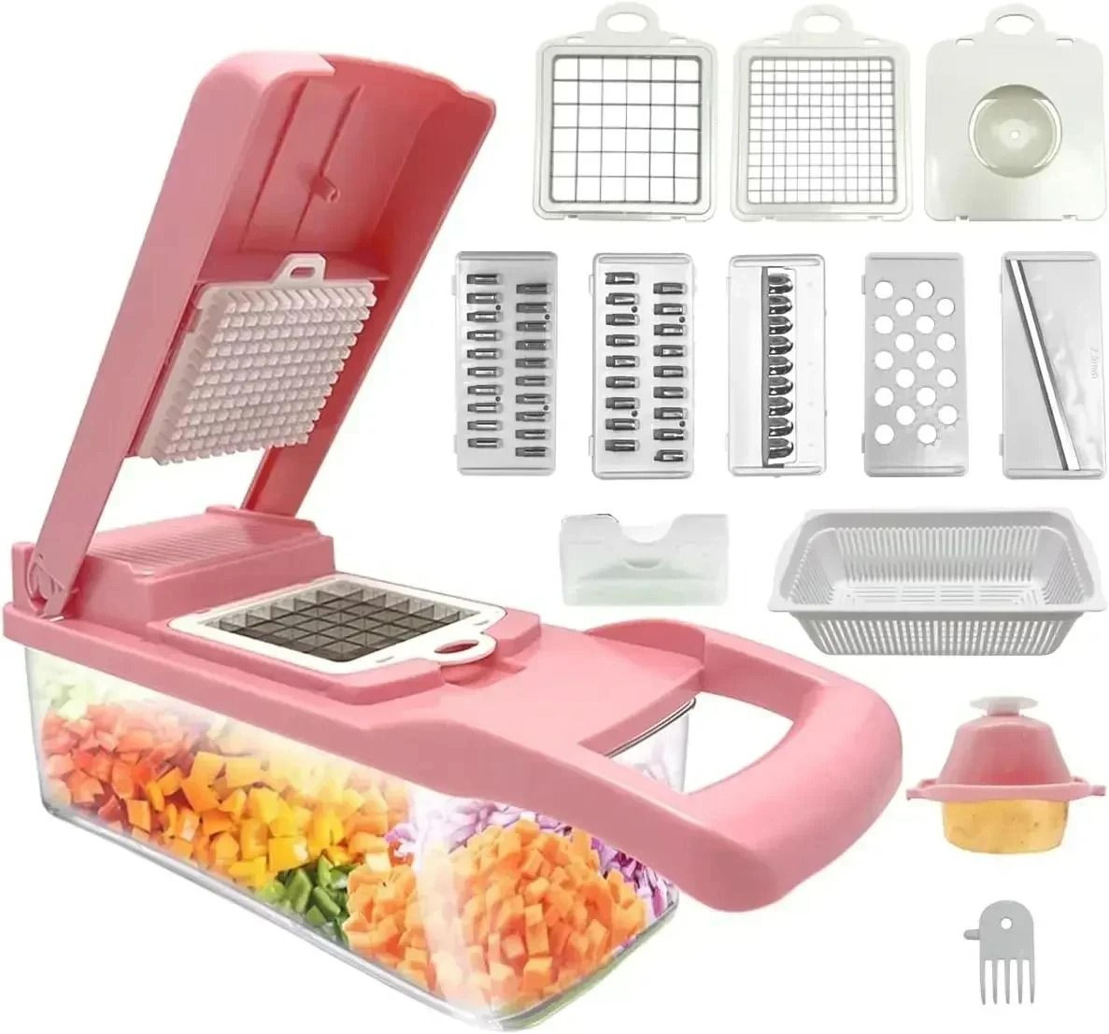 12in1 Culinary Processing System  HighVelocity Vegetable Chopper Slicer And Precision Grater 9