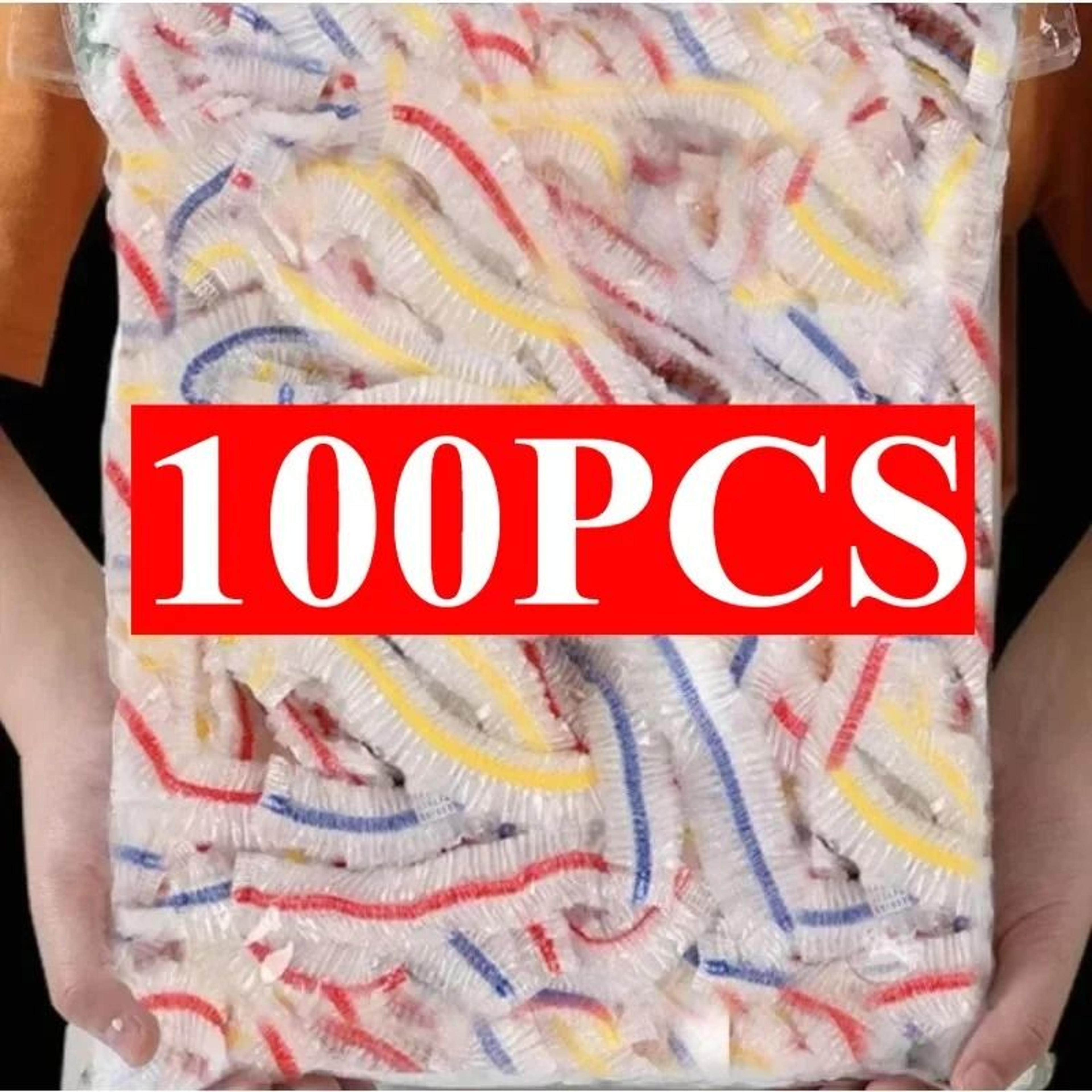 Universal Elastic Food Covers  100 Piece Disposable Set 6