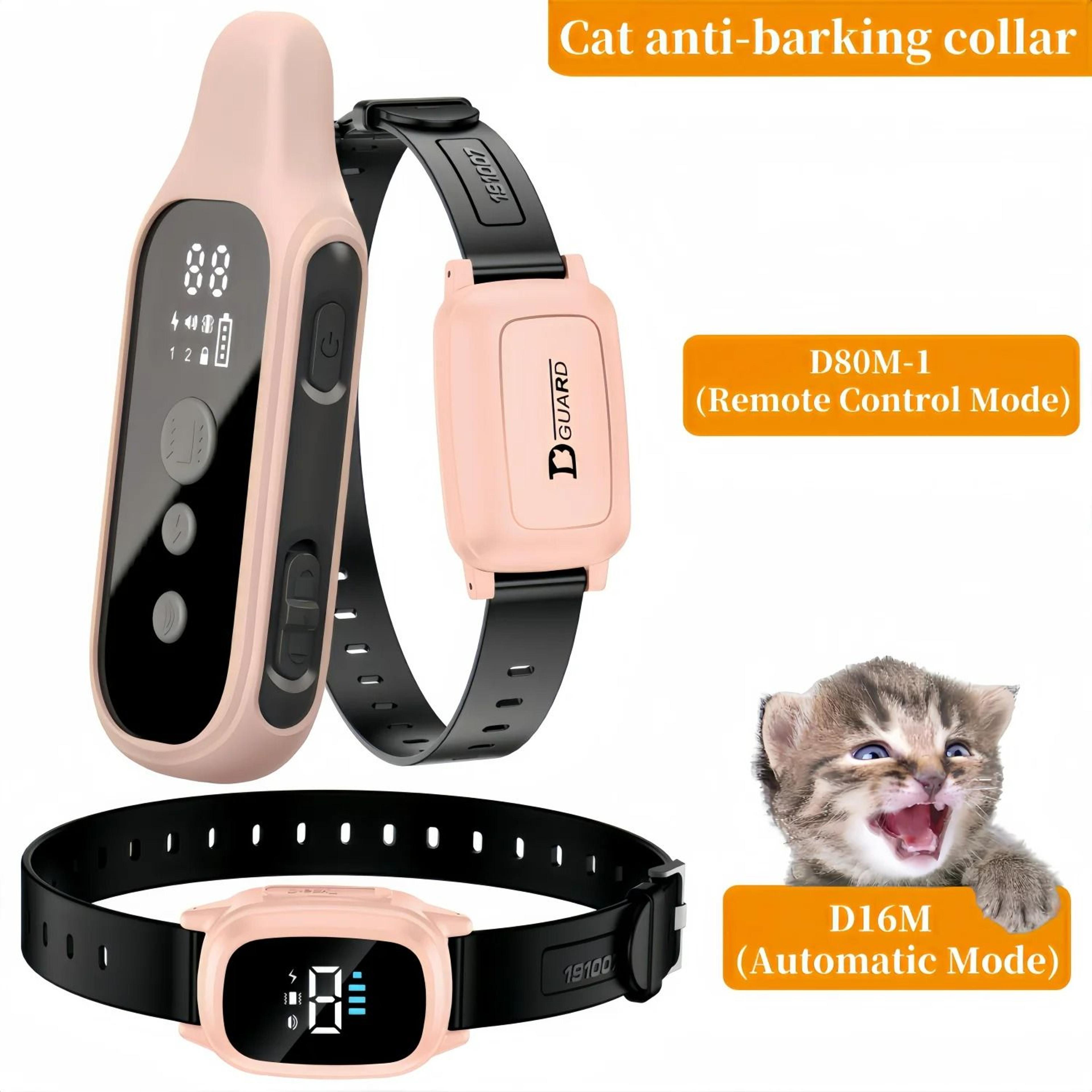 AntiMeowing Cat Training Collar With Vibration Technology 1
