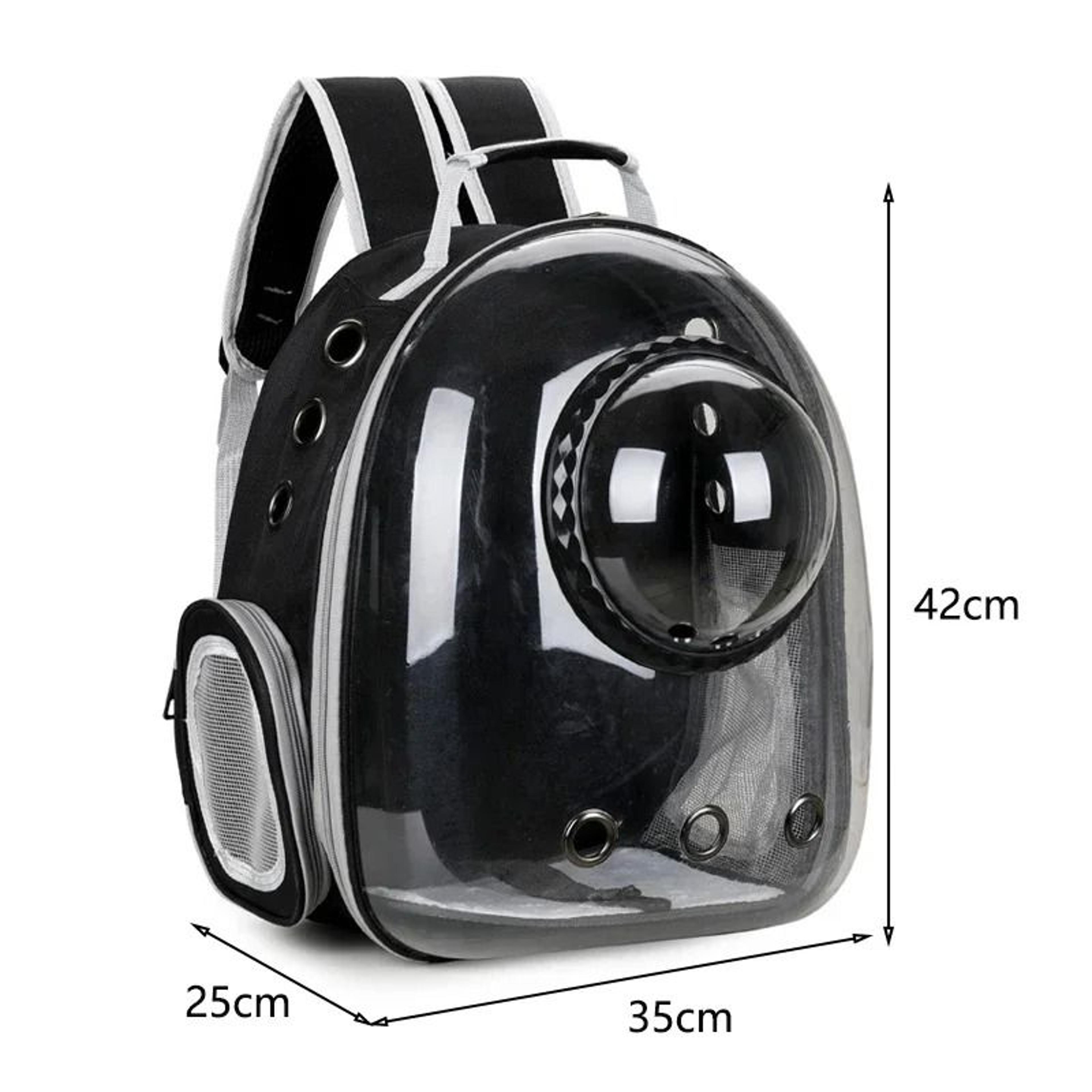 Portable Transparent Capsule Pet Travel Backpack 4