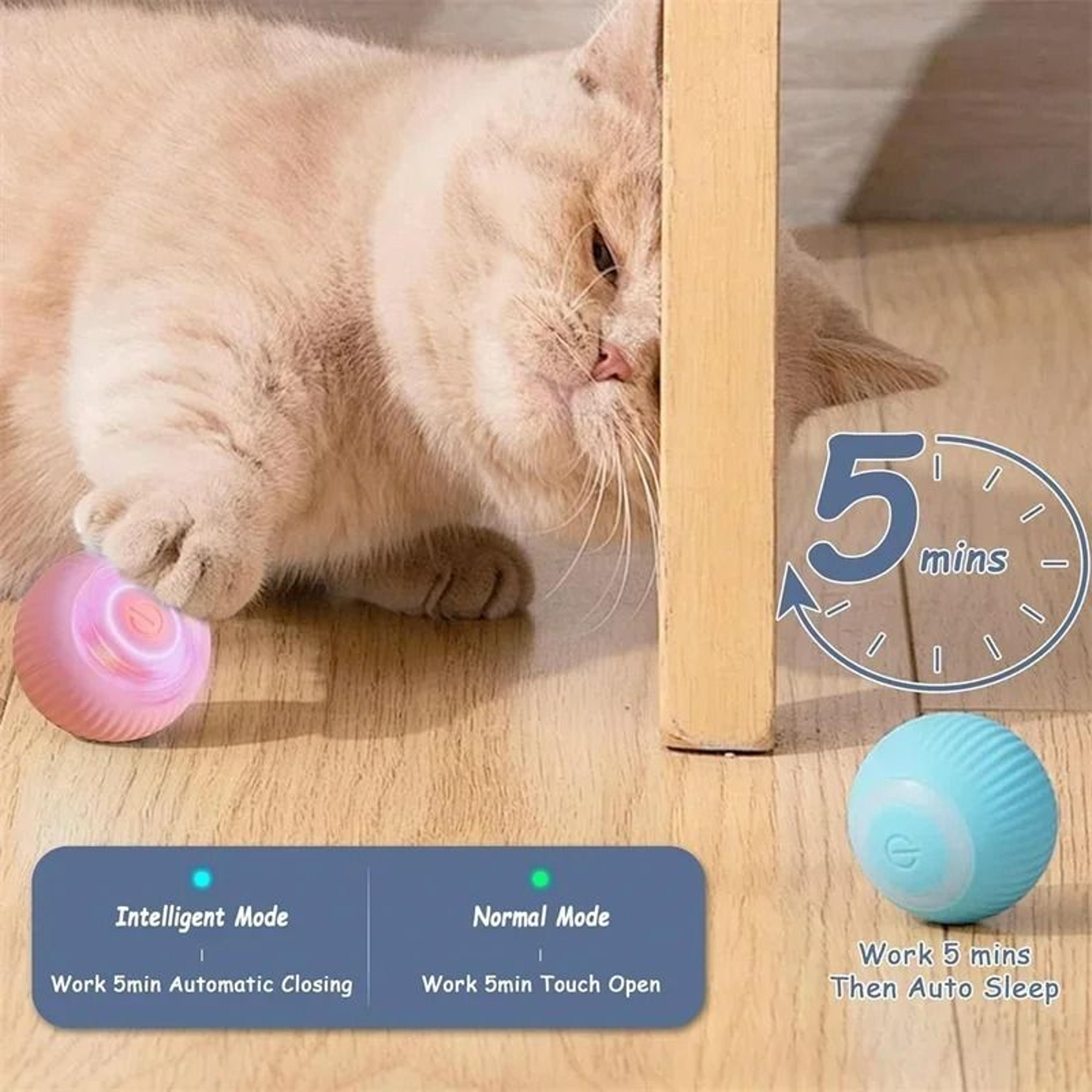 Smart SelfRolling Interactive Cat Ball 3