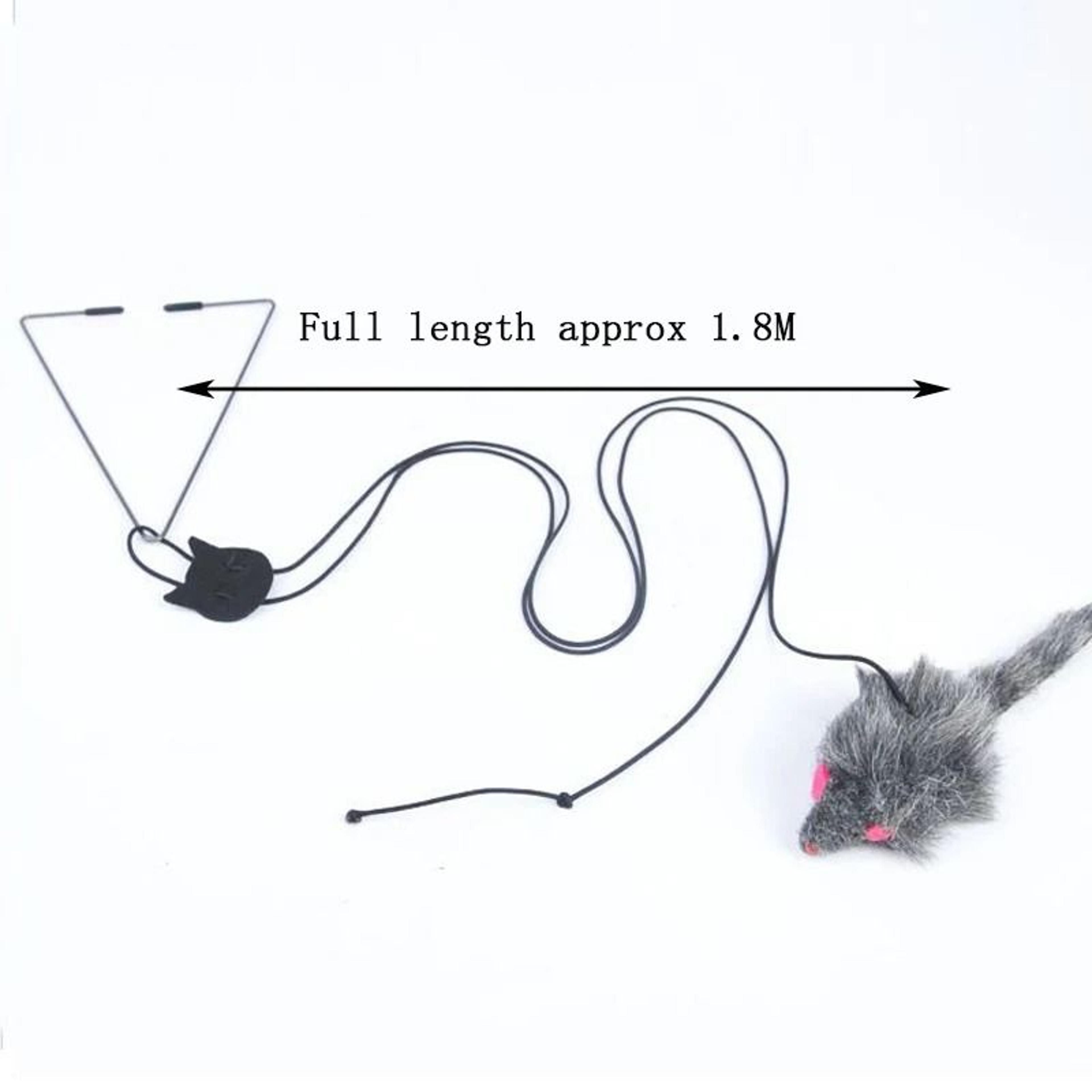 Hanging Door Interactive Plush Mouse Toy 5