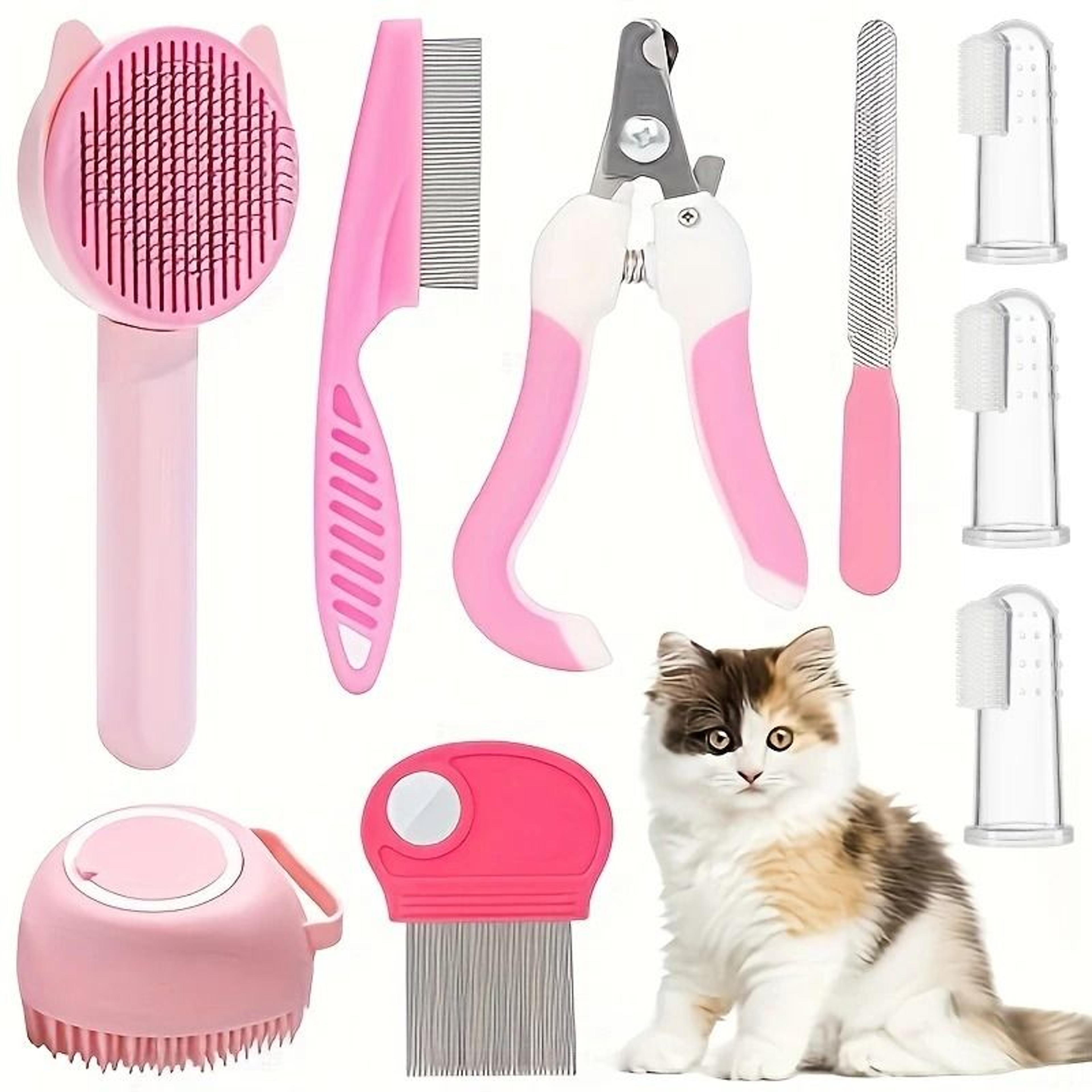 8Piece Professional Cat Grooming  Wellness Kit 6