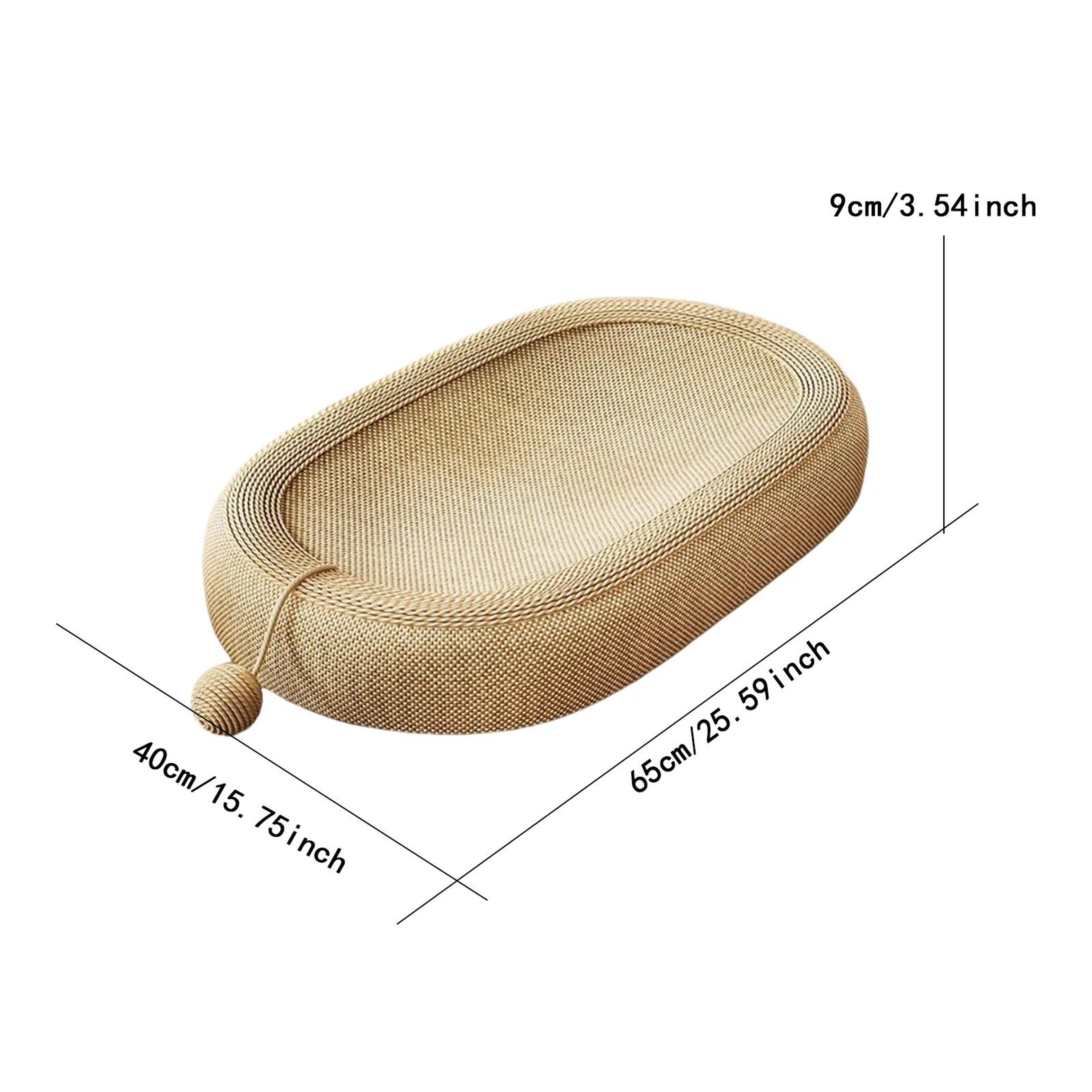 Ergonomic Sisal Lounge  Cat Scratcher Bed 7