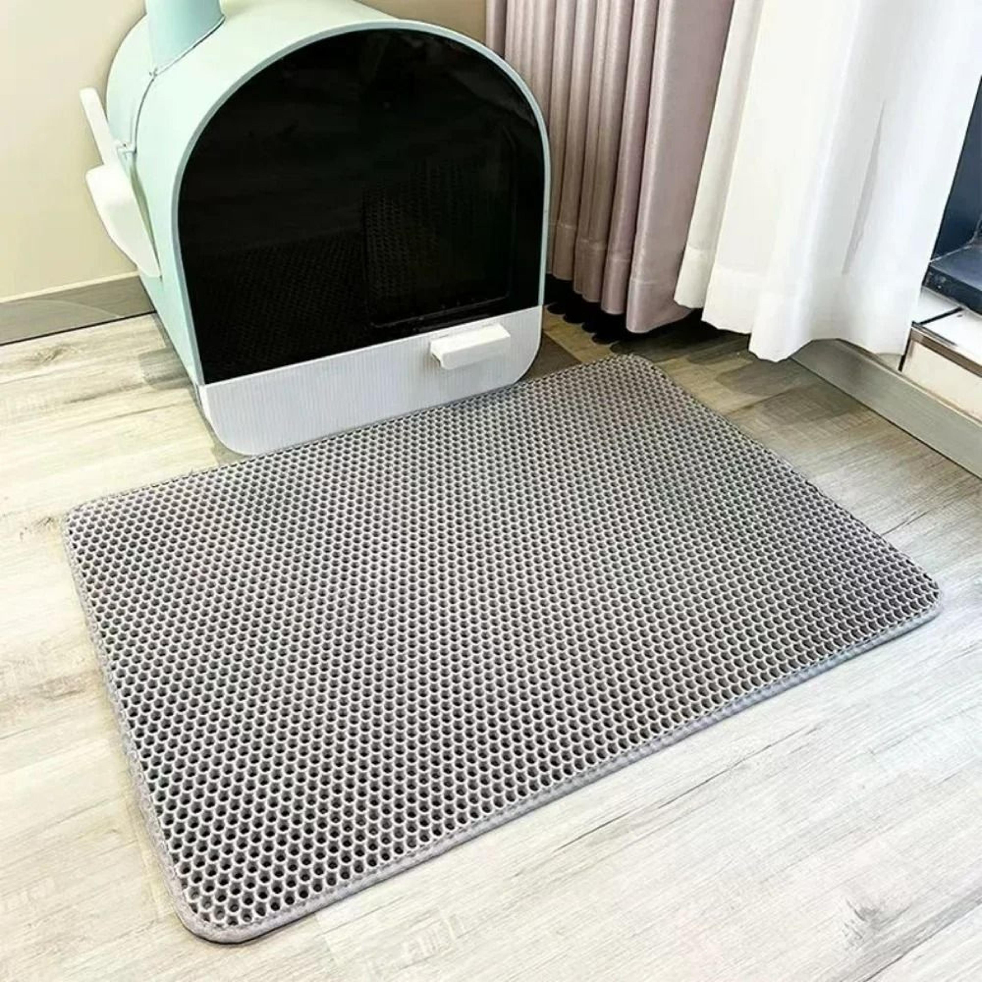 large waterproof double-layer litter trapping mat