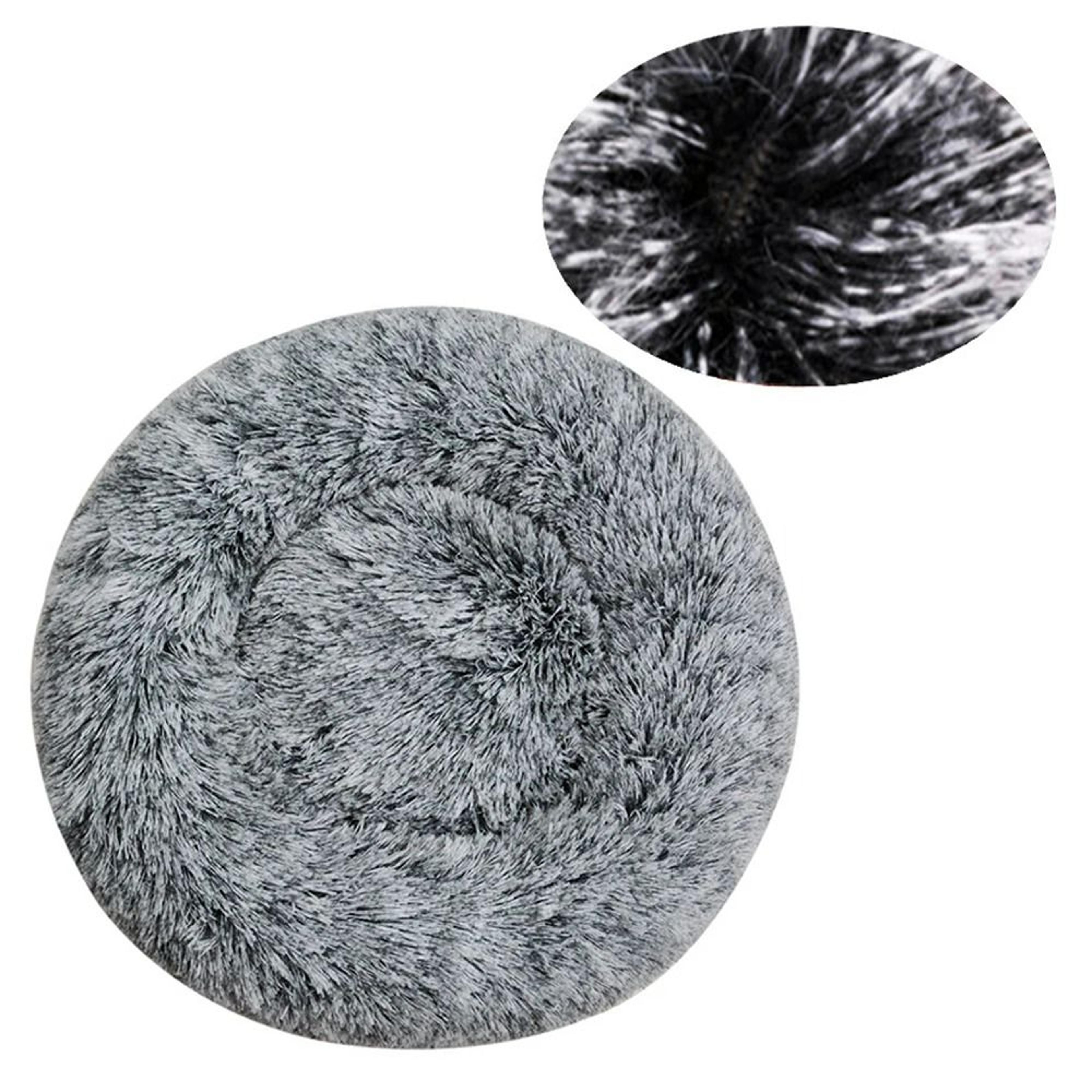 Super Soft Long Plush Calming Pet Bed  Warm Winter Nest 13