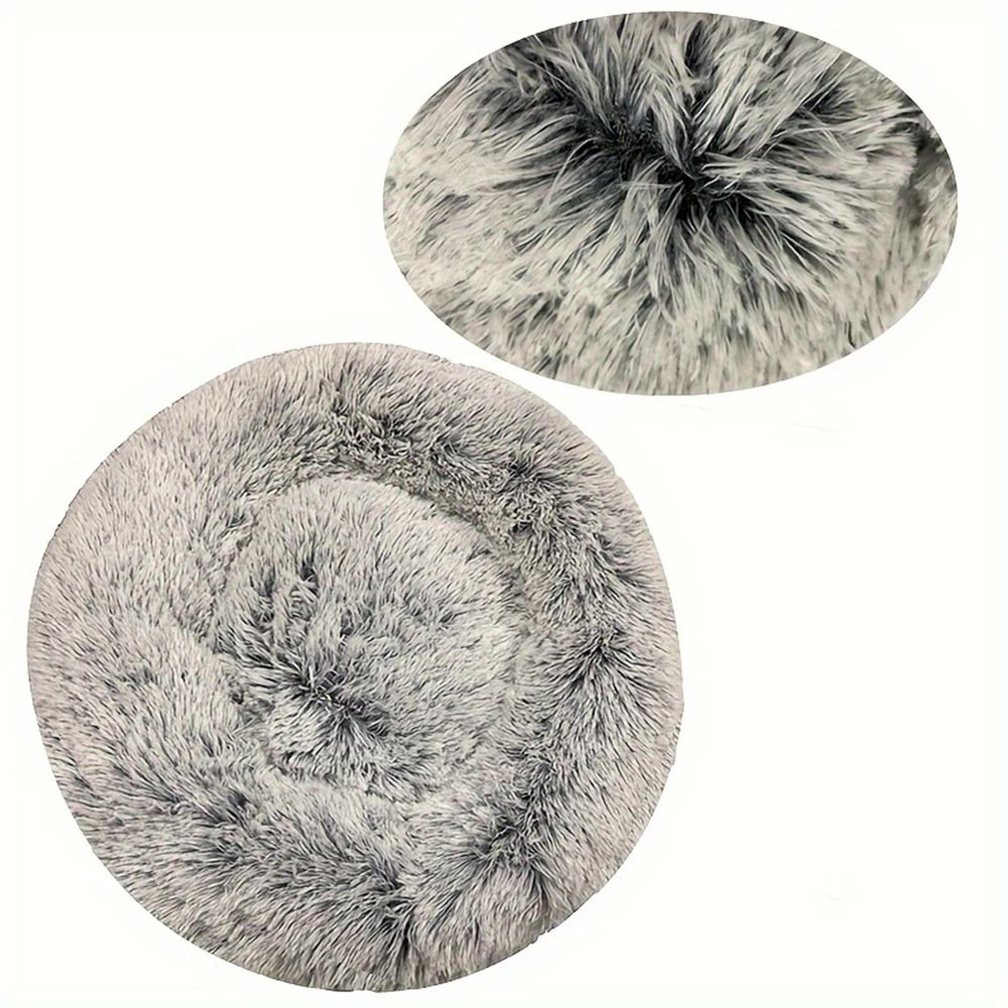 Super Soft Long Plush Calming Pet Bed  Warm Winter Nest 16