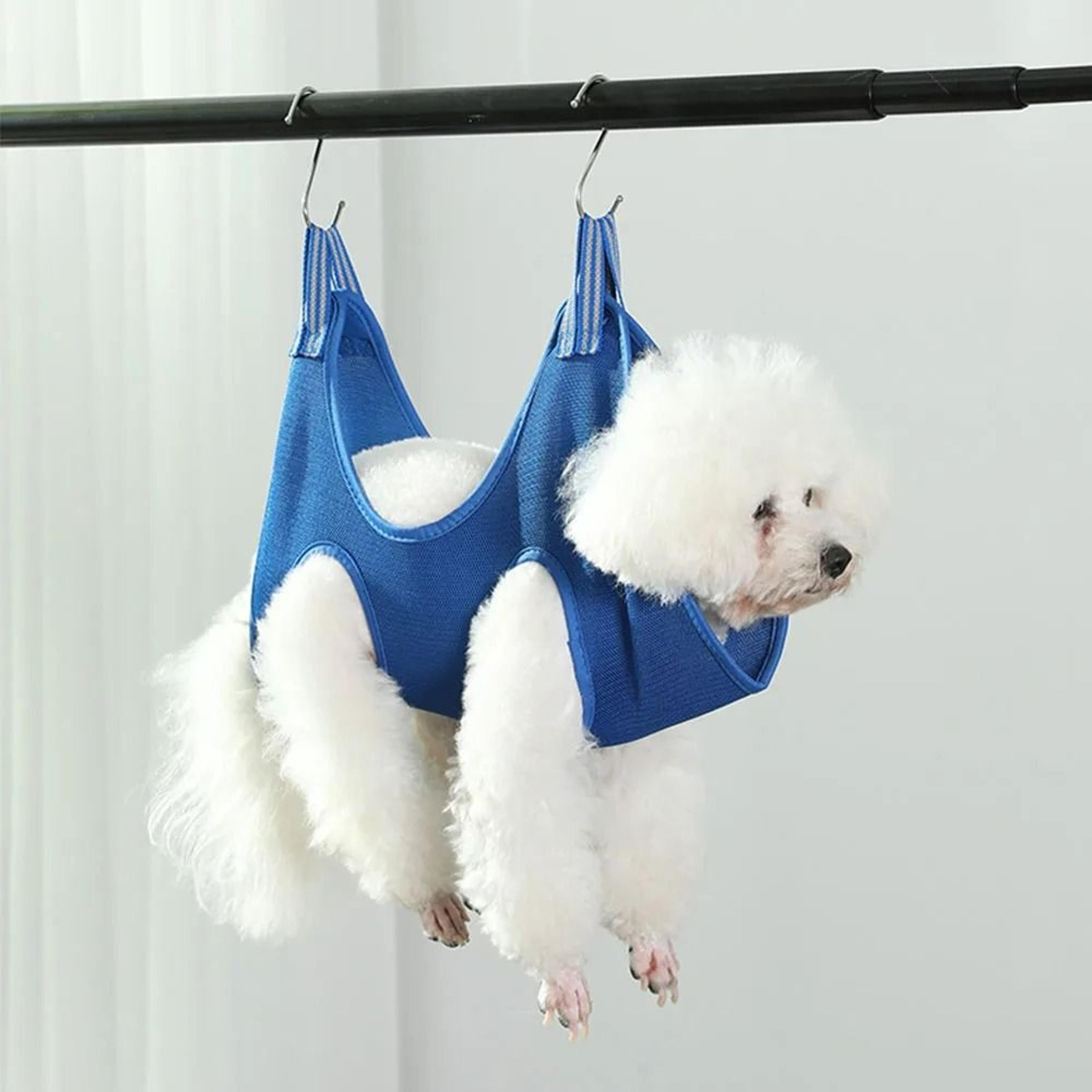 professional pet grooming hammock & restraint sling set
