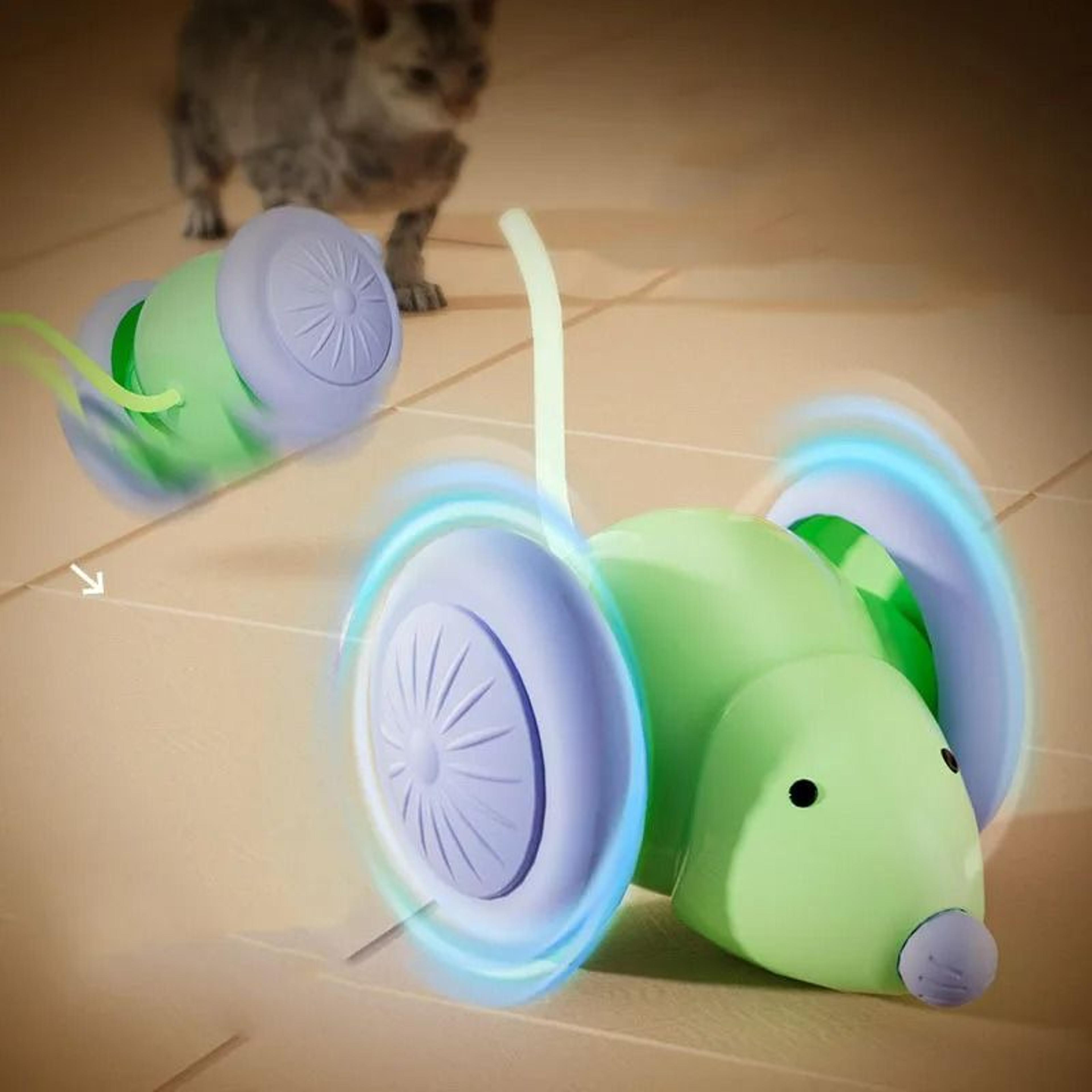 Intelligent Rechargeable Electric Mouse Car Interactive Toy 3