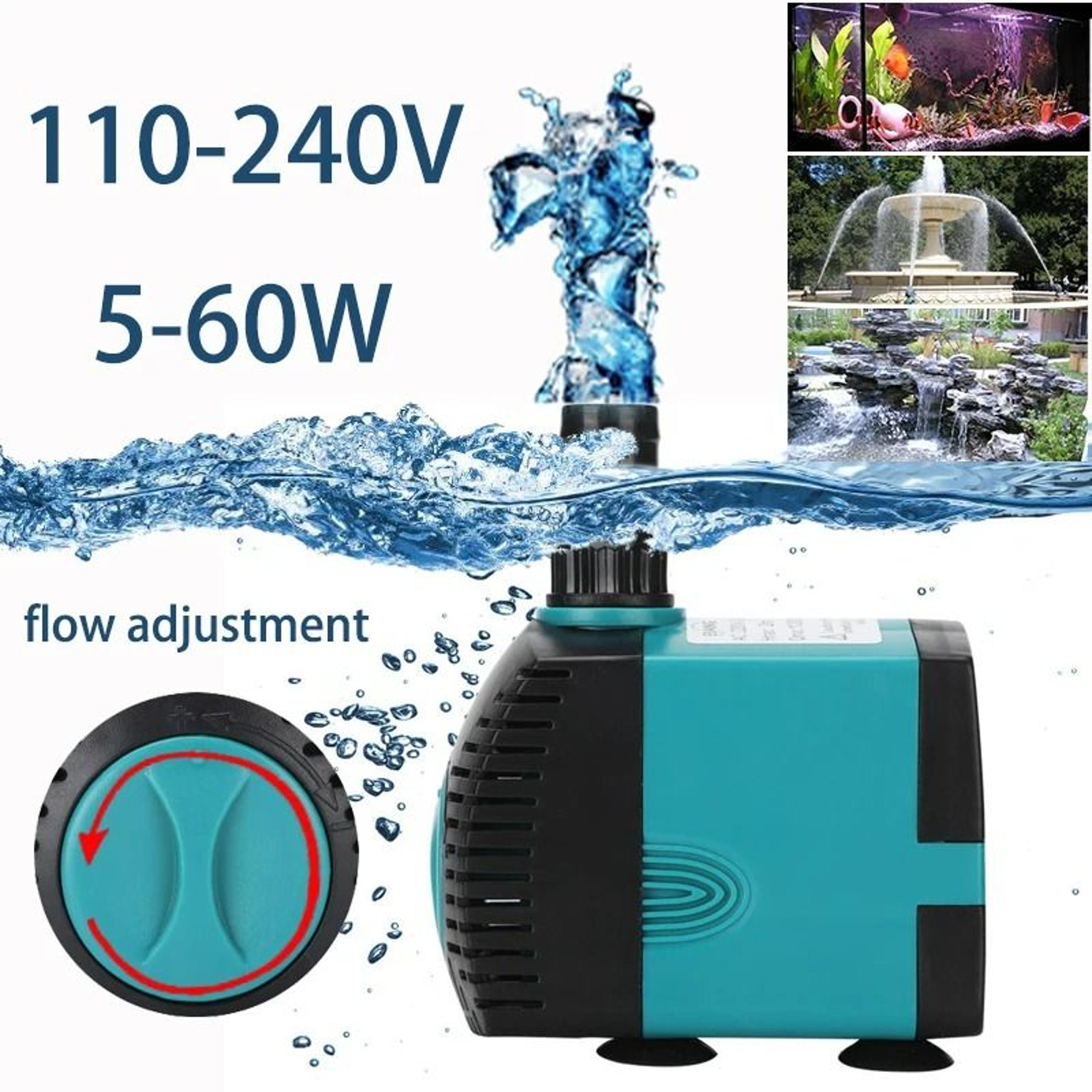 ultra-quiet aquarium & fountain submersible water pump