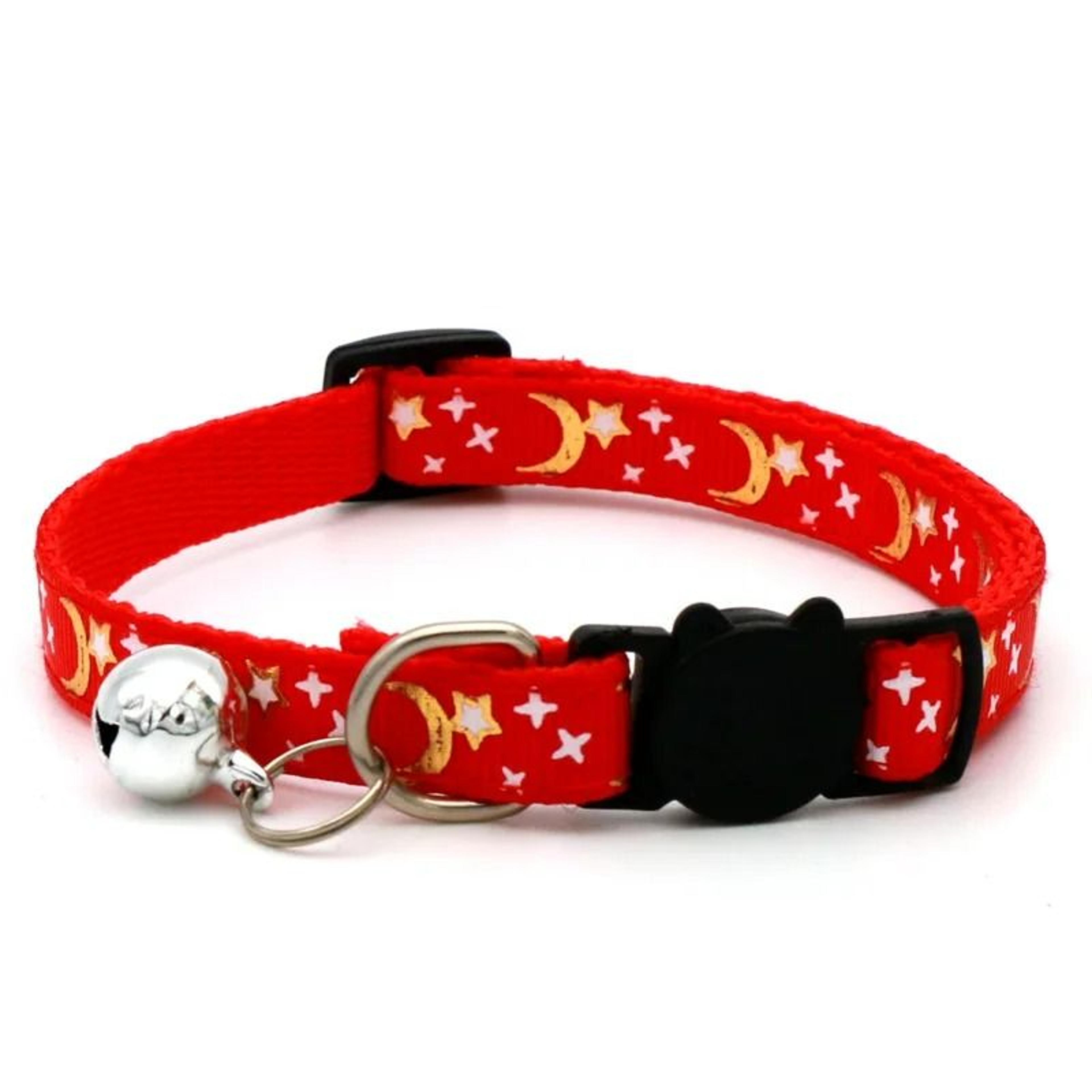 Celestial Sparkle Moon  Star Pet Collar 13