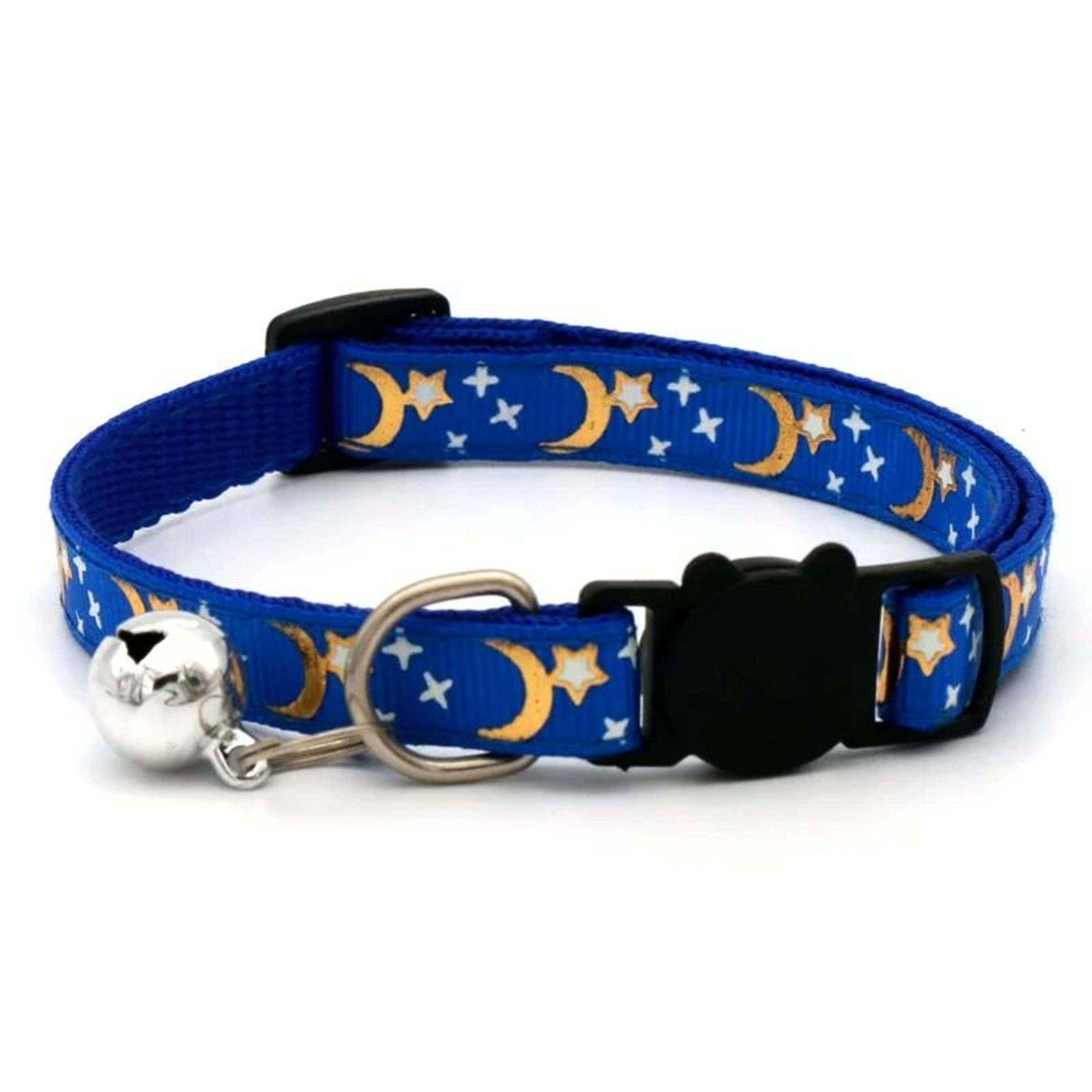 Celestial Sparkle Moon  Star Pet Collar 8