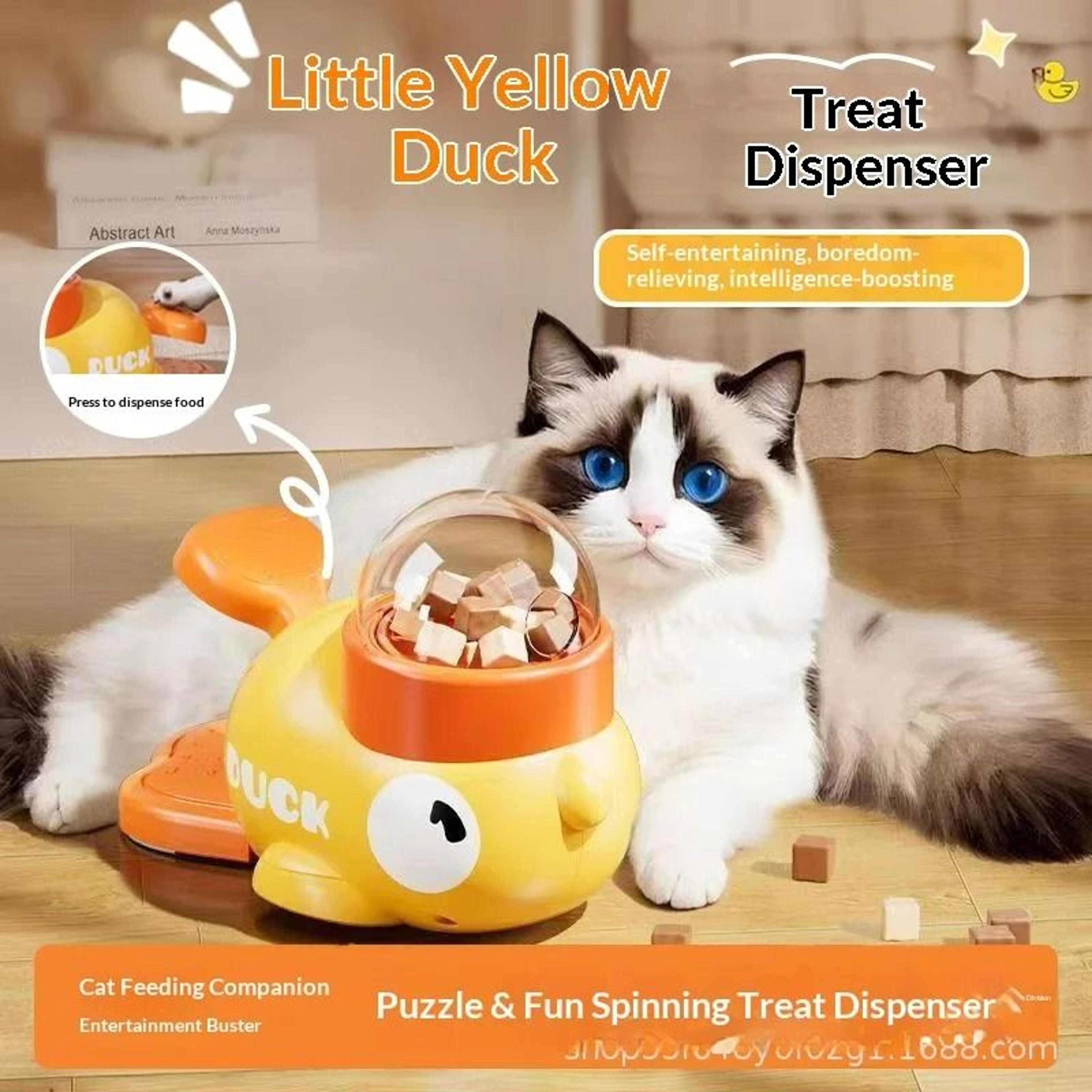 Little Yellow Duck Interactive Treat Dispenser 2