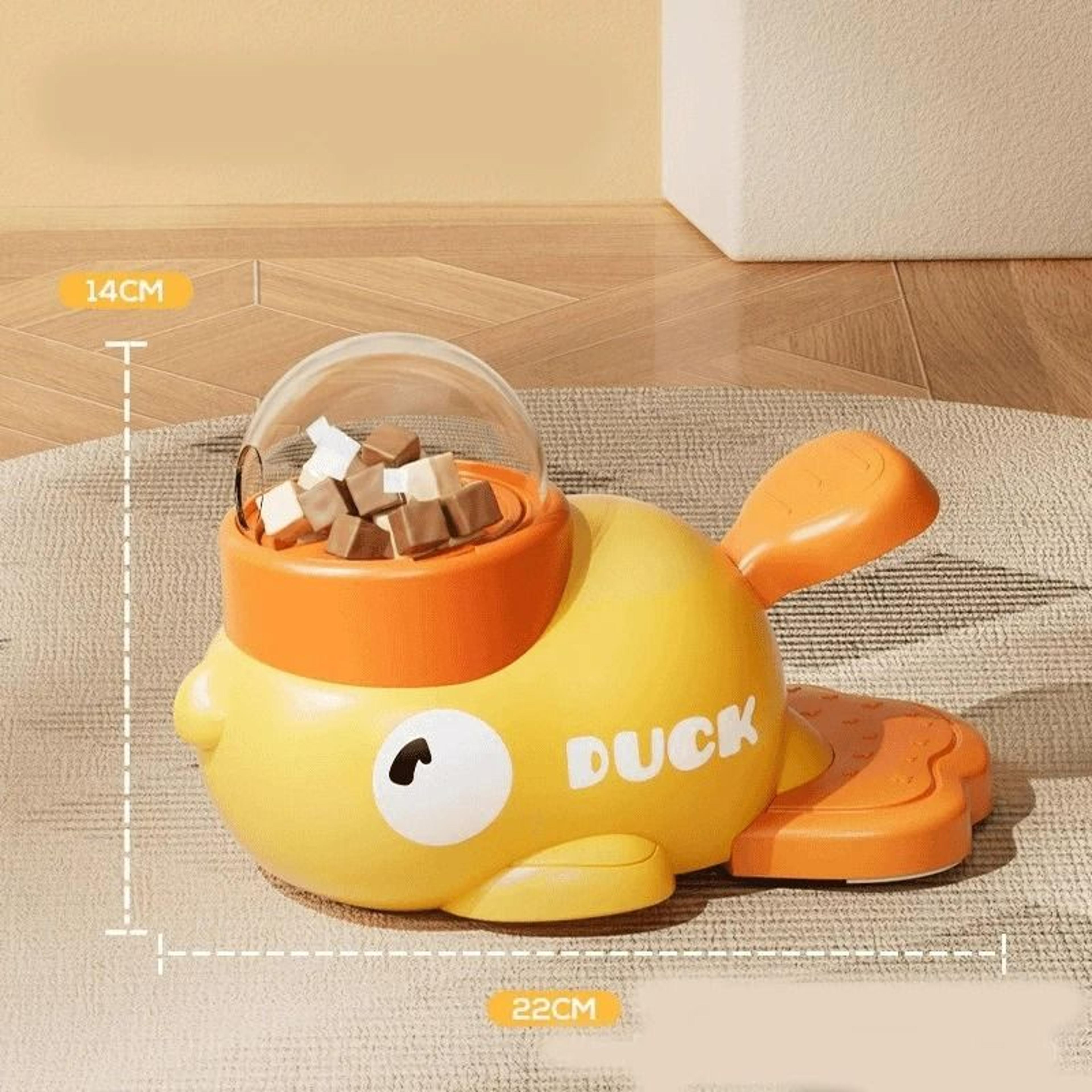 Little Yellow Duck Interactive Treat Dispenser 4