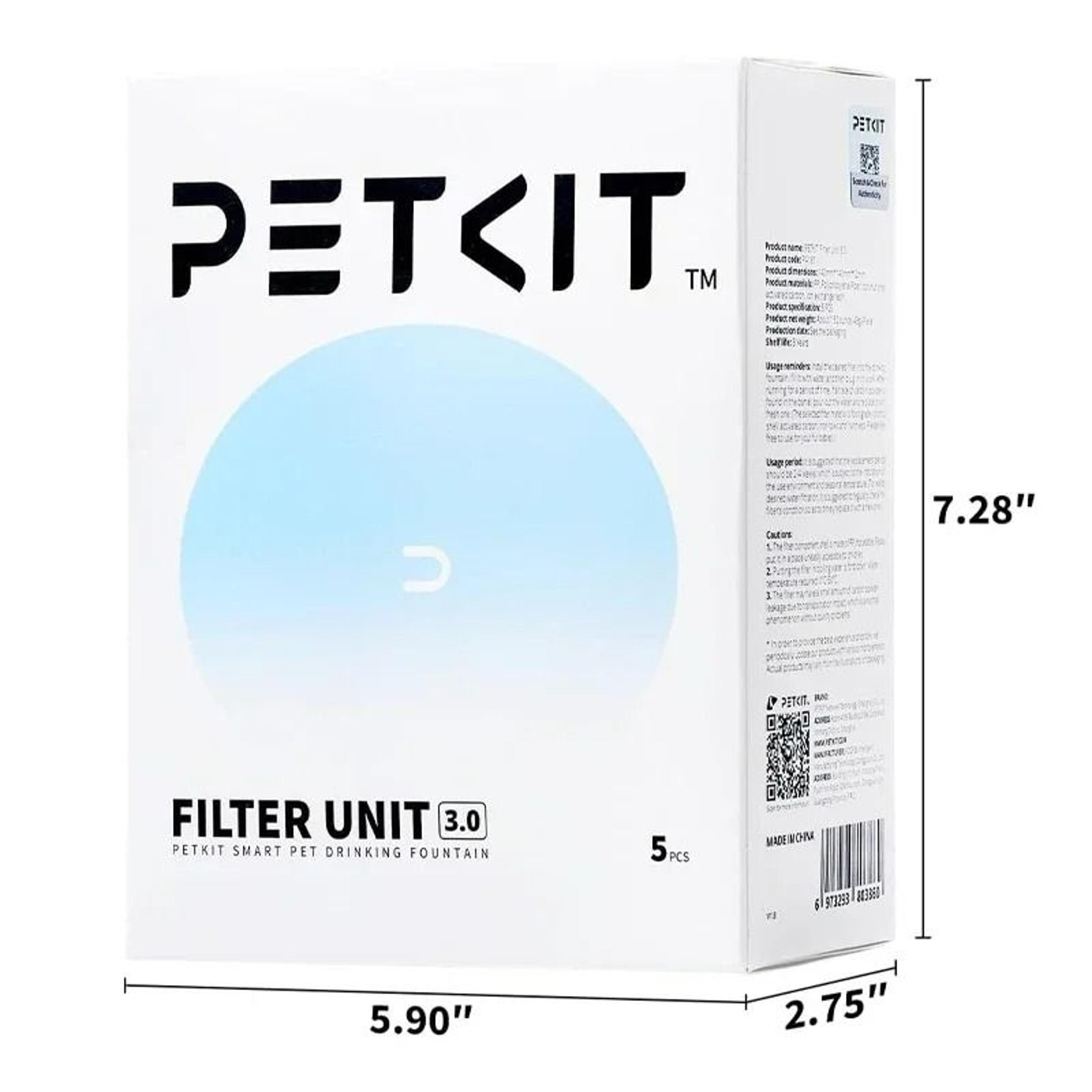 ultra-pure fountain filter 2.0 high-efficiency replacement pads
