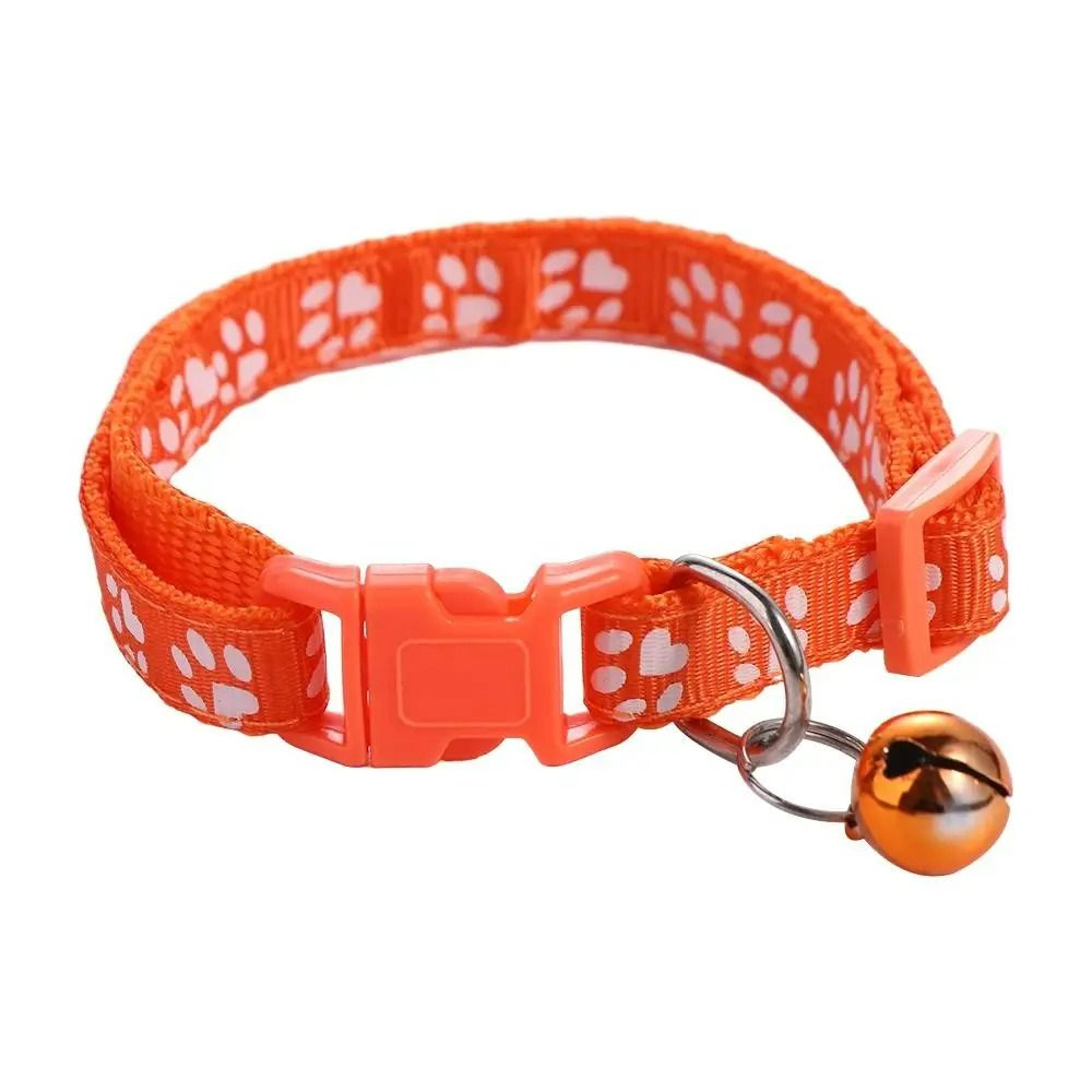charming adjustable pet bell collar